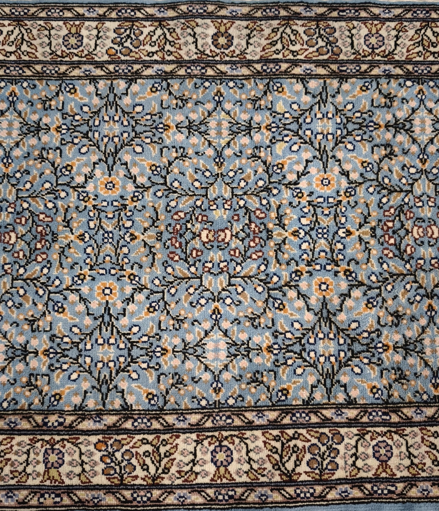 81559 Tappeto persiano con decorazione floreale