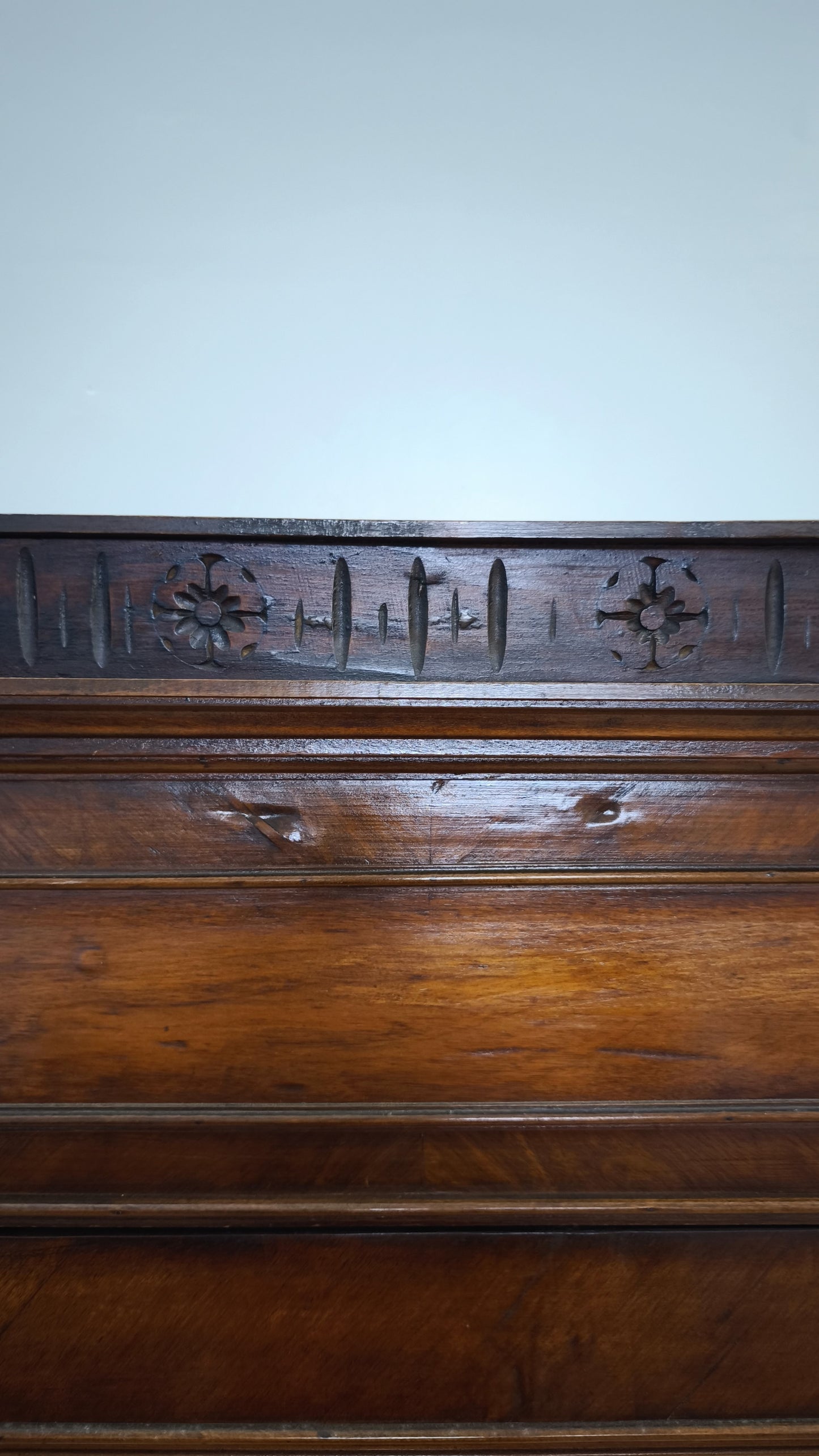 81534 Armadio in legno un' anta a specchio