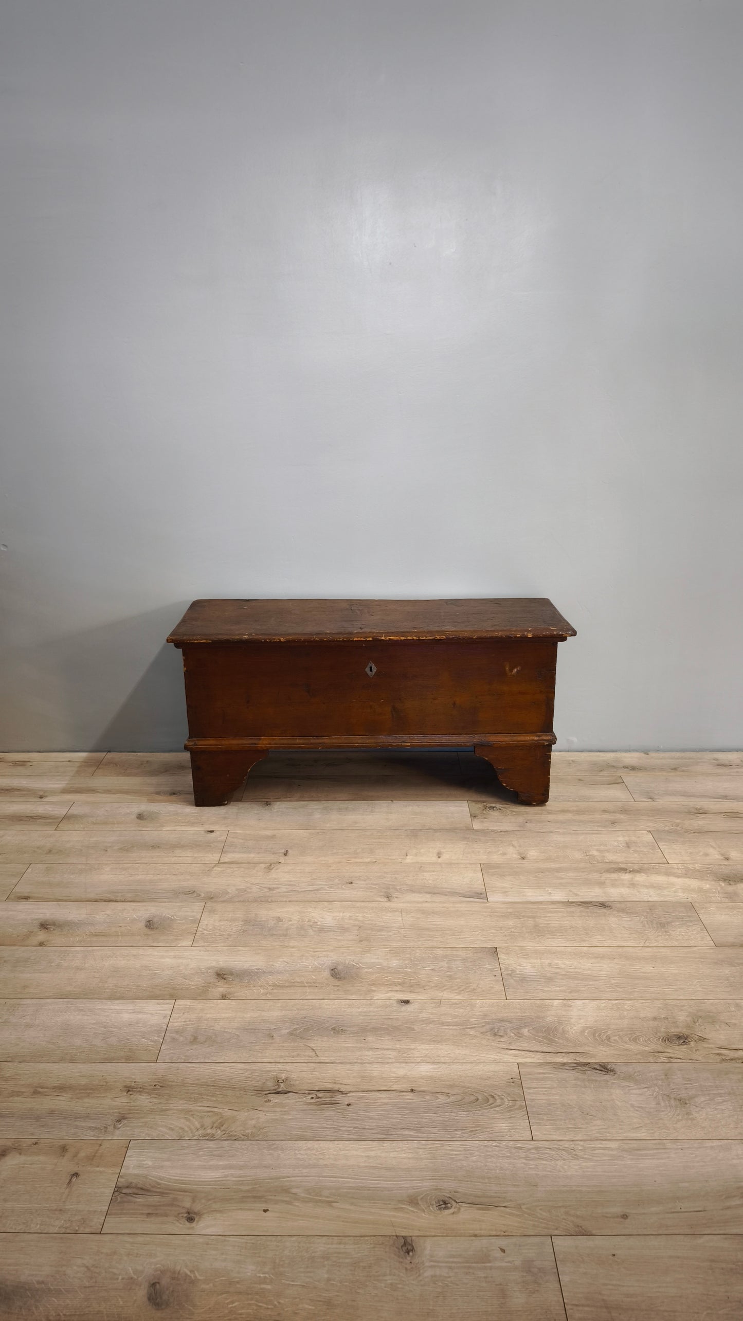 81660 Cassapanca arte povera in legno massello