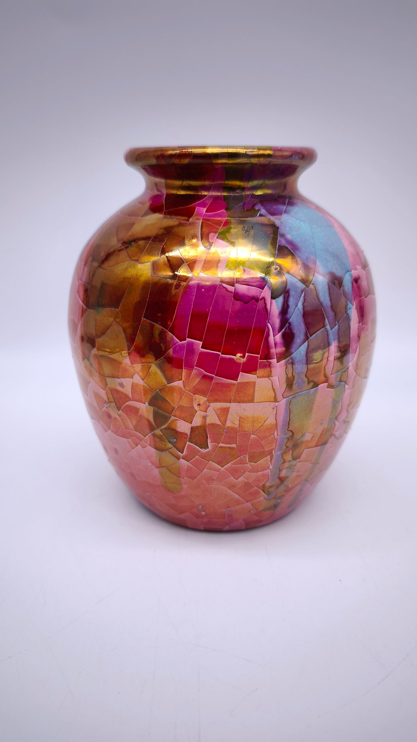 81610 Vaso in ceramica smaltata Claudio Pulli