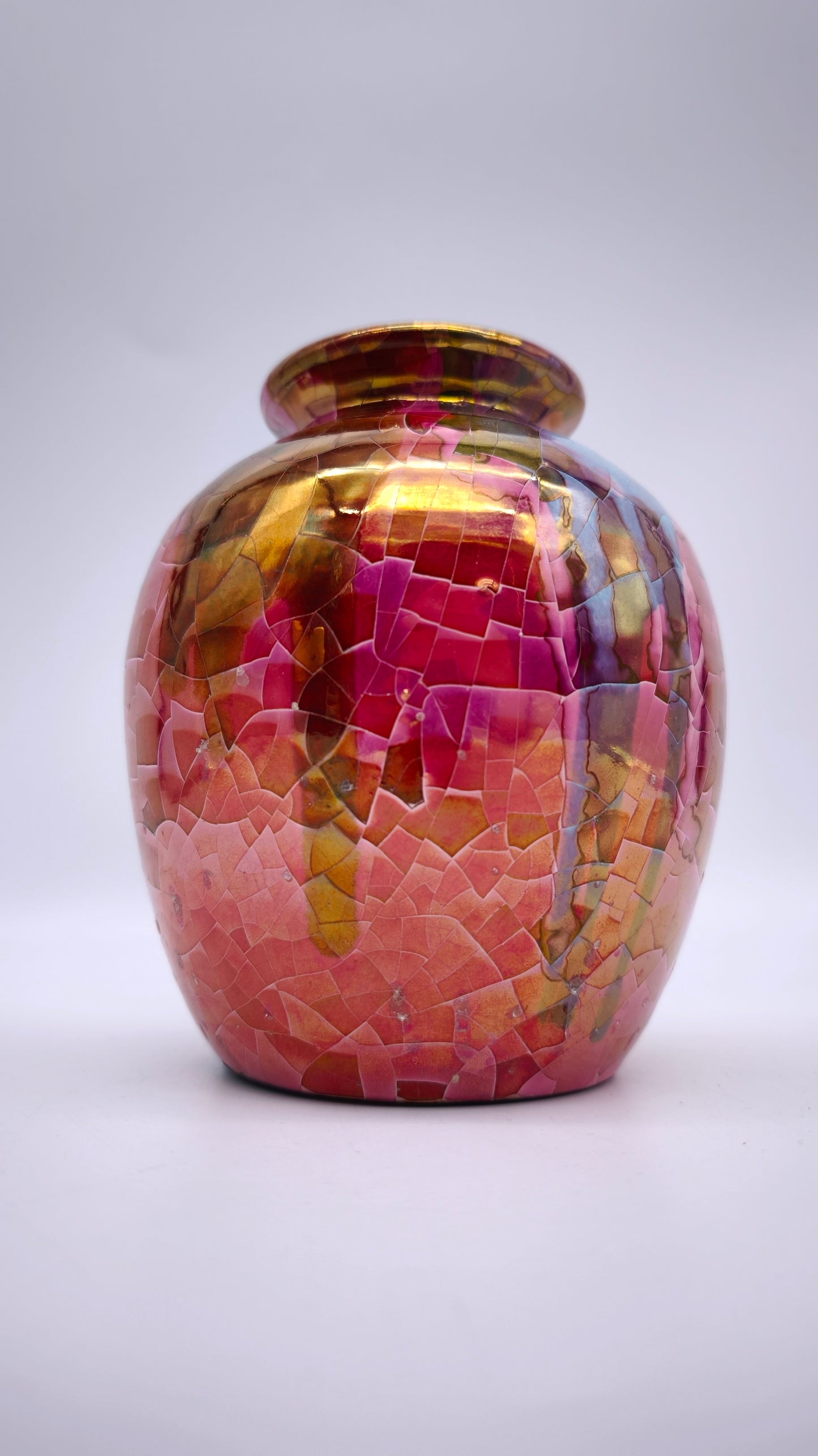 81610 Vaso in ceramica smaltata Claudio Pulli
