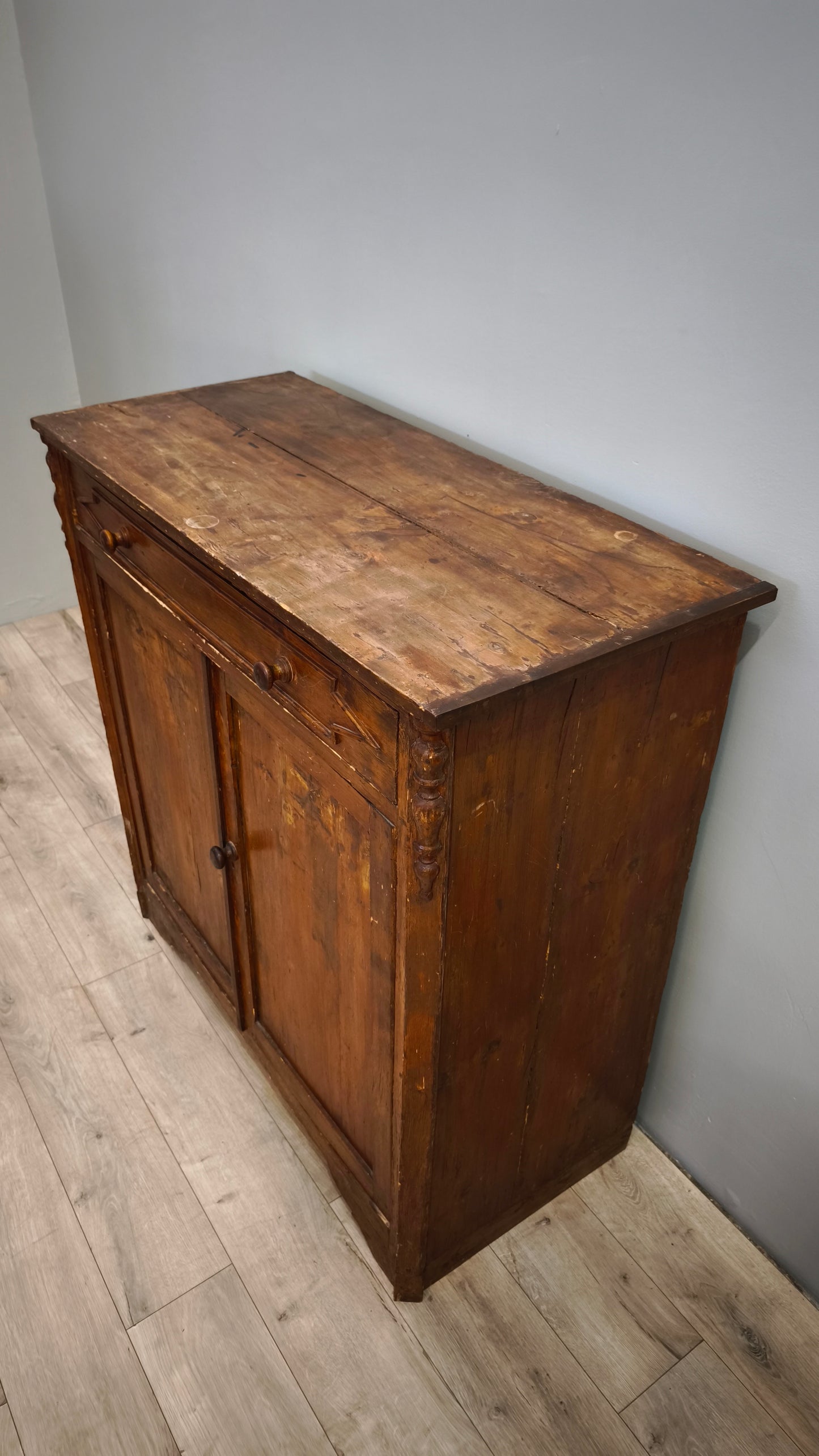 79389 Servante due sportelli in legno