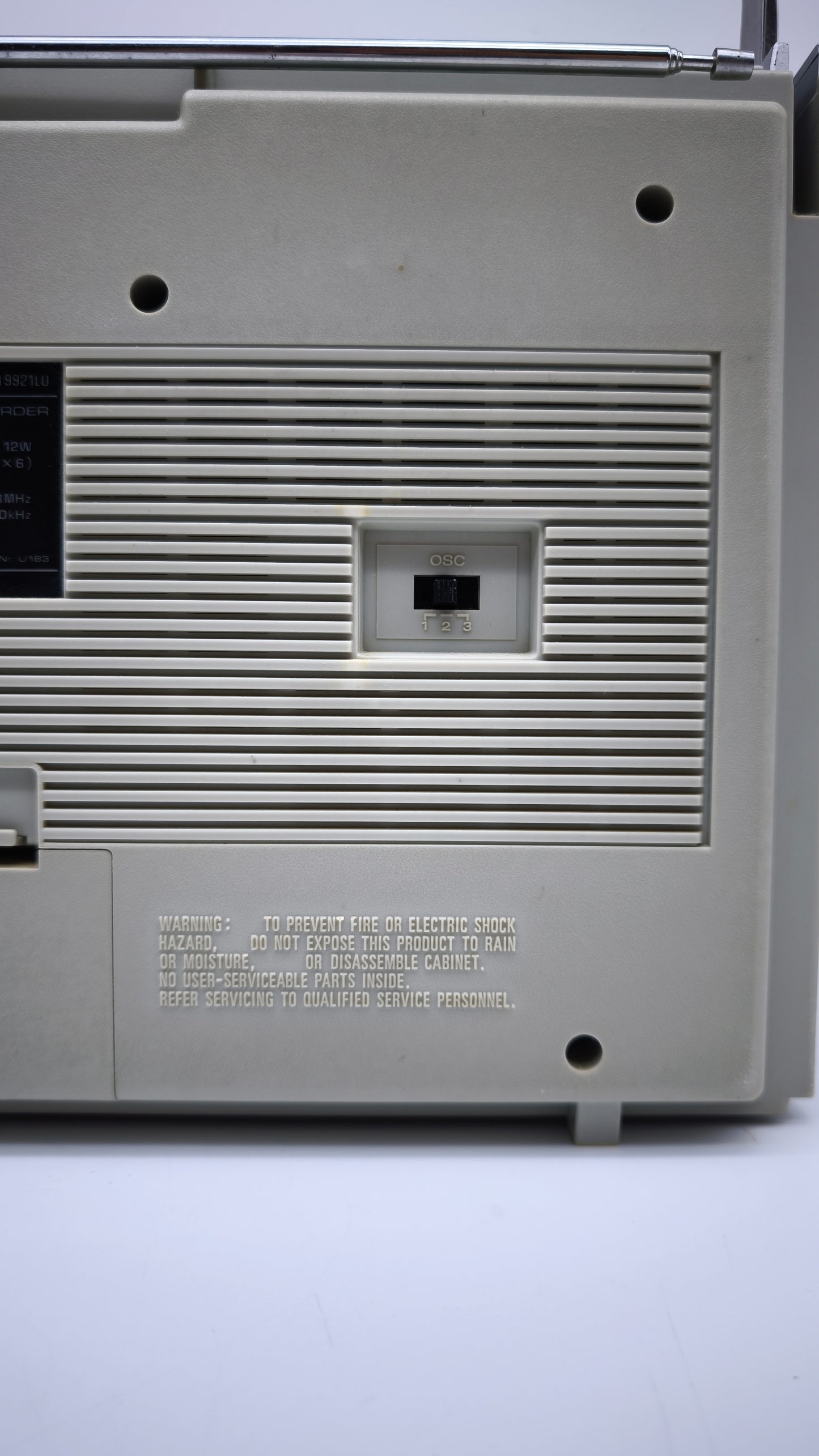 81849 Stereo vintage portatile Sanyo M9921LU
