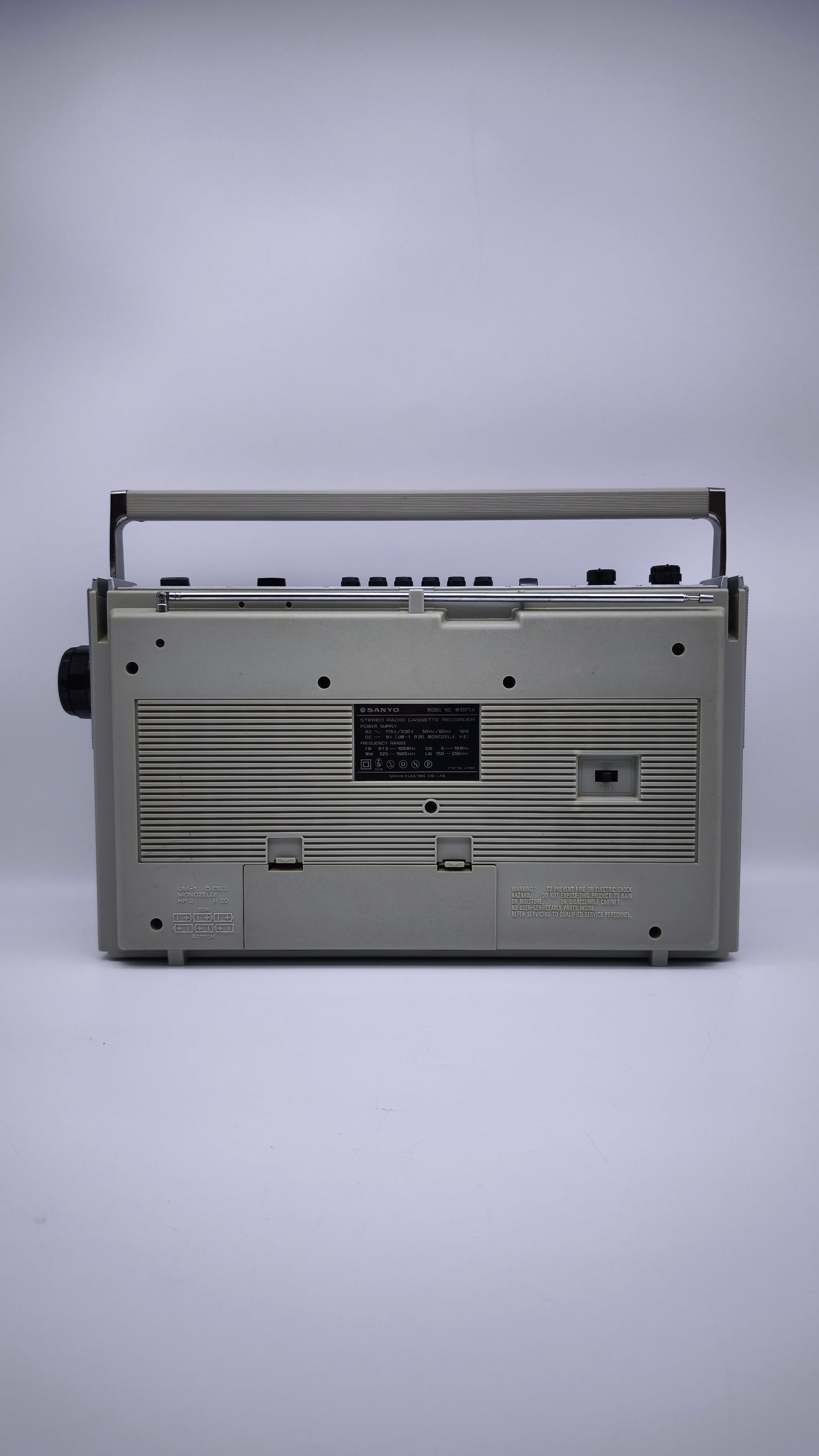 81849 Stereo vintage portatile Sanyo M9921LU