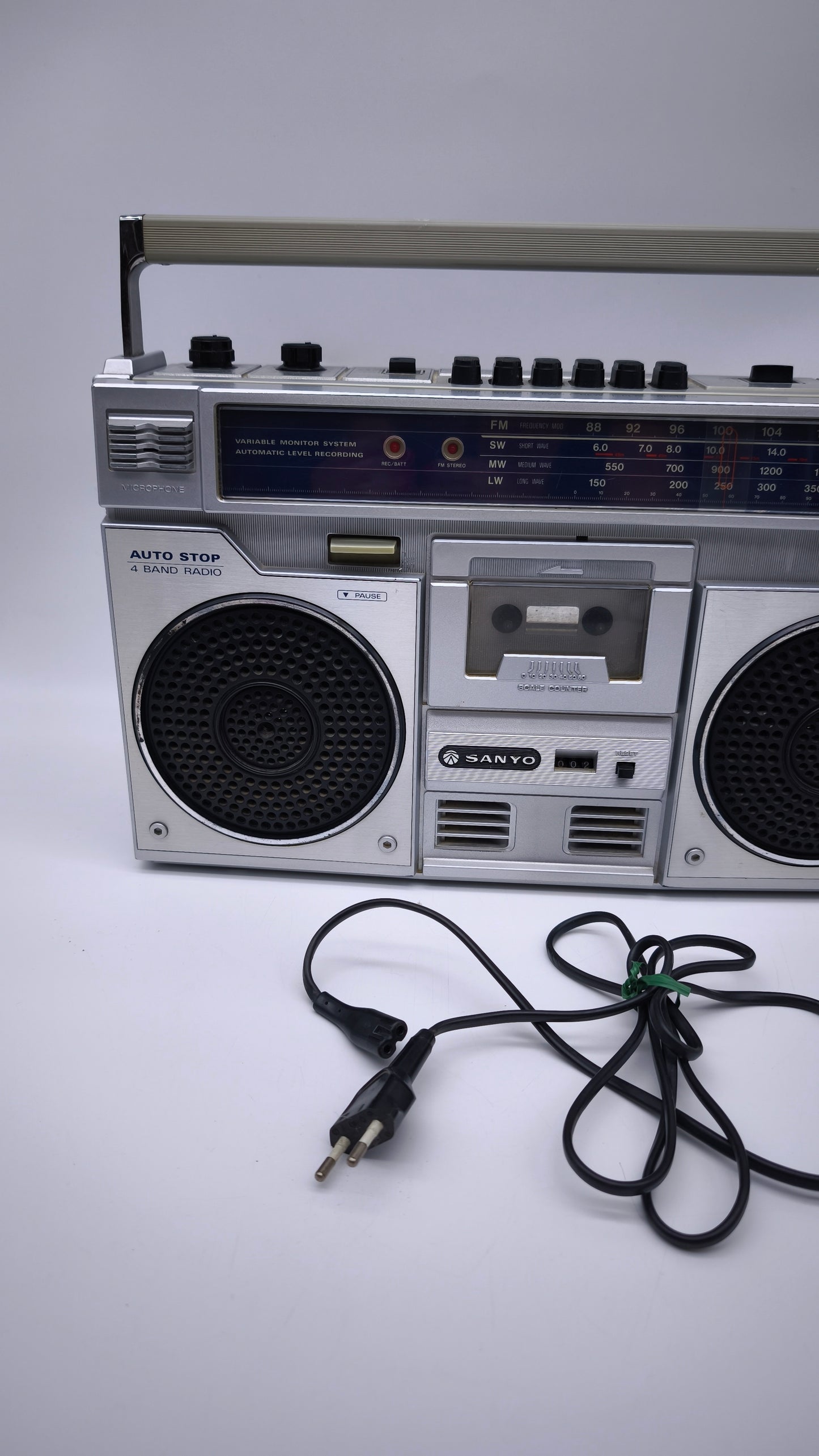 81849 Stereo vintage portatile Sanyo M9921LU