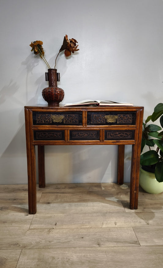 82100 Scrittoio cinese in legno massello