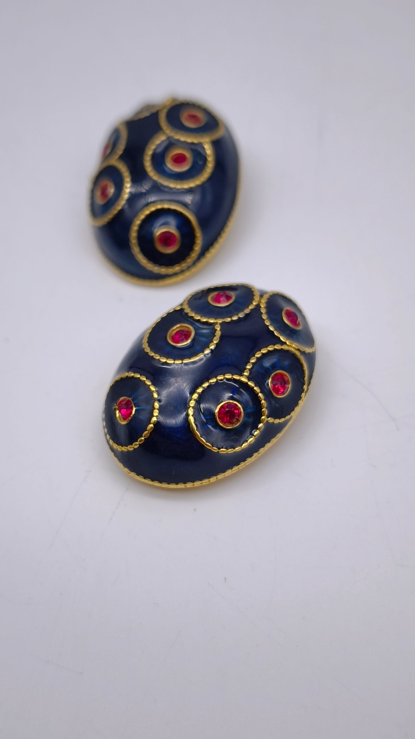 82035 Orecchini clip vintage Nina Ricci, anni '80