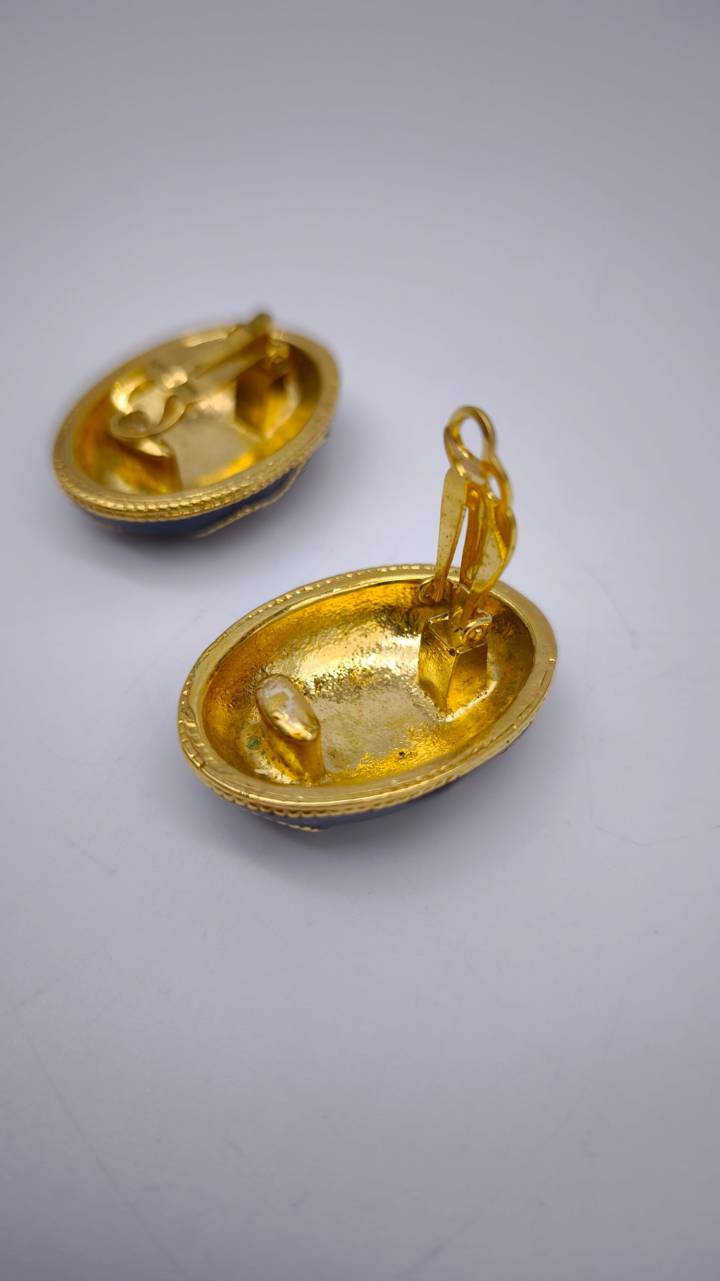 82035 Orecchini clip vintage Nina Ricci, anni '80