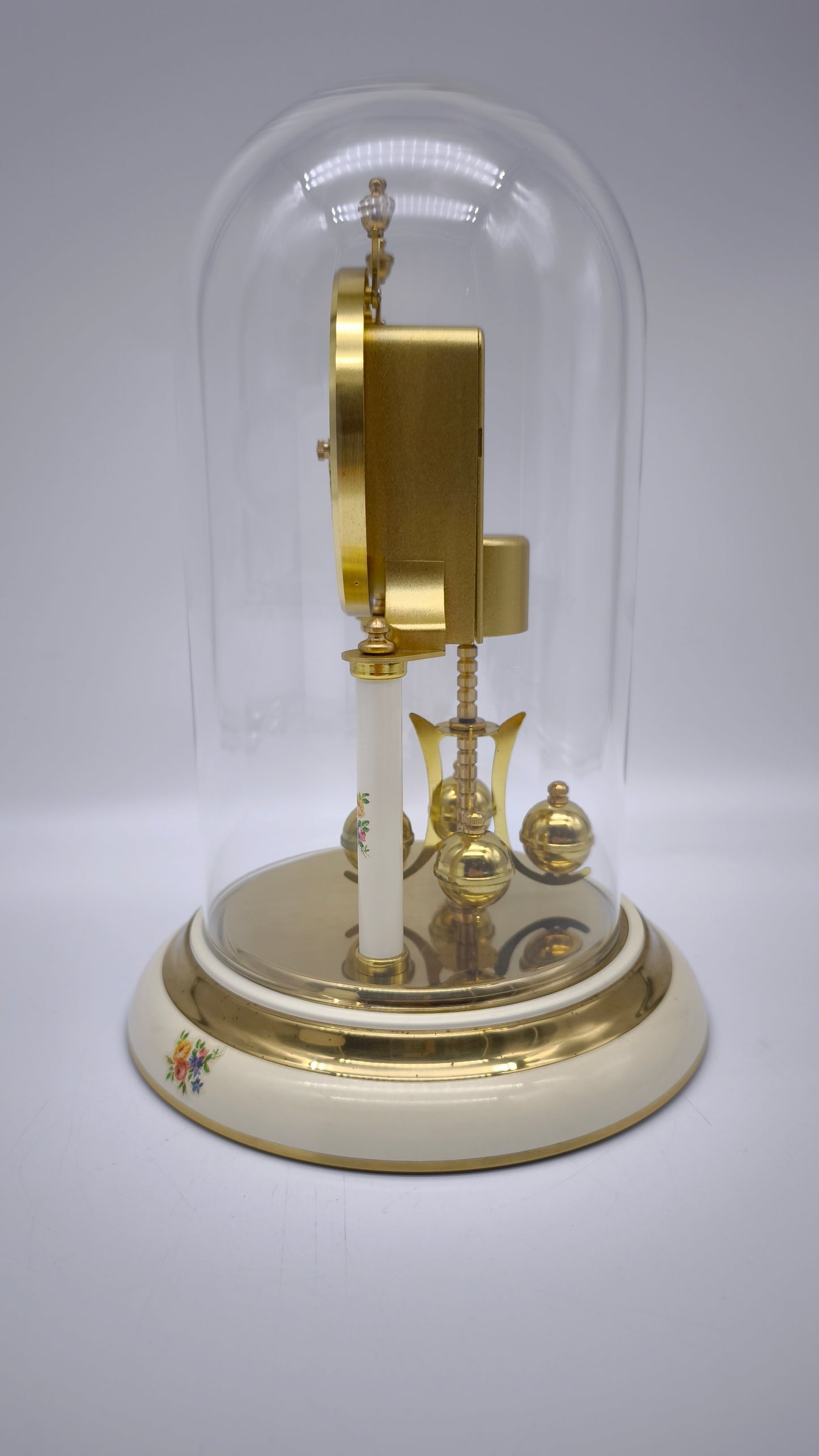 82033 Orologio da tavolo Royal con campana in vetro