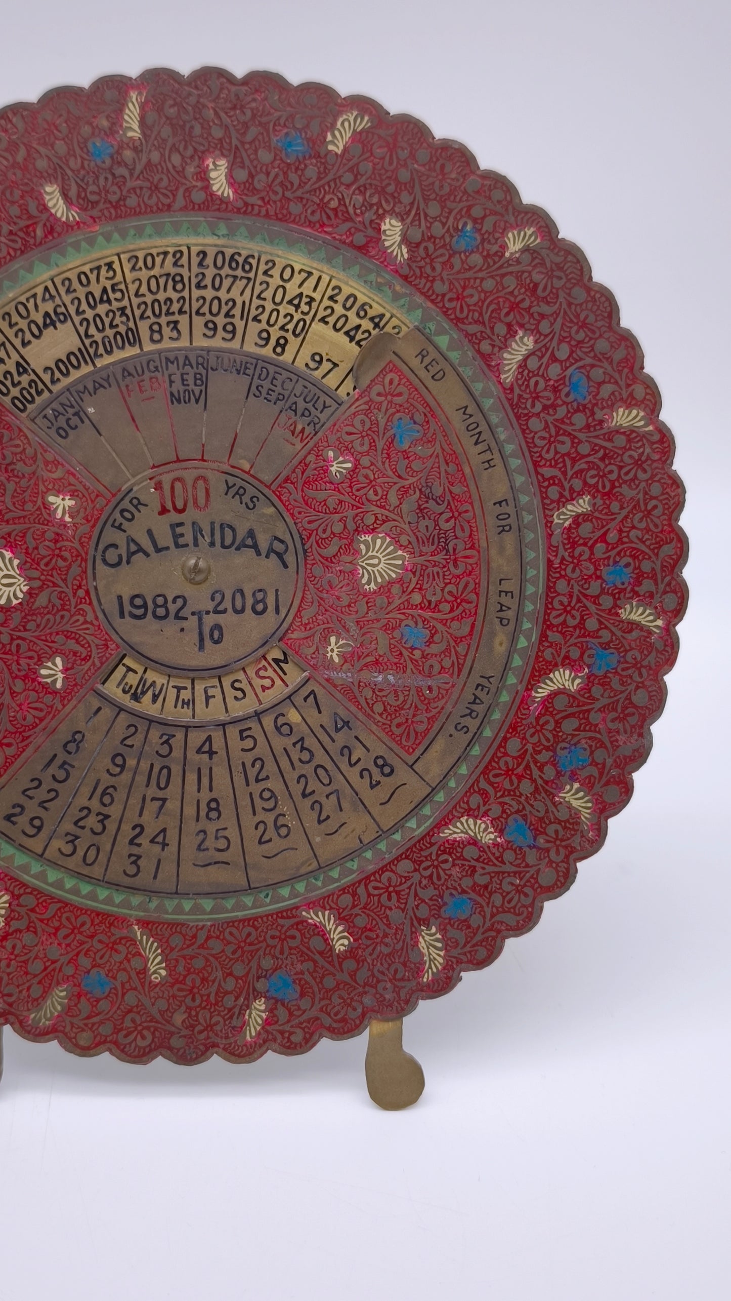 81960 Calendario perpetuo 1982-2081