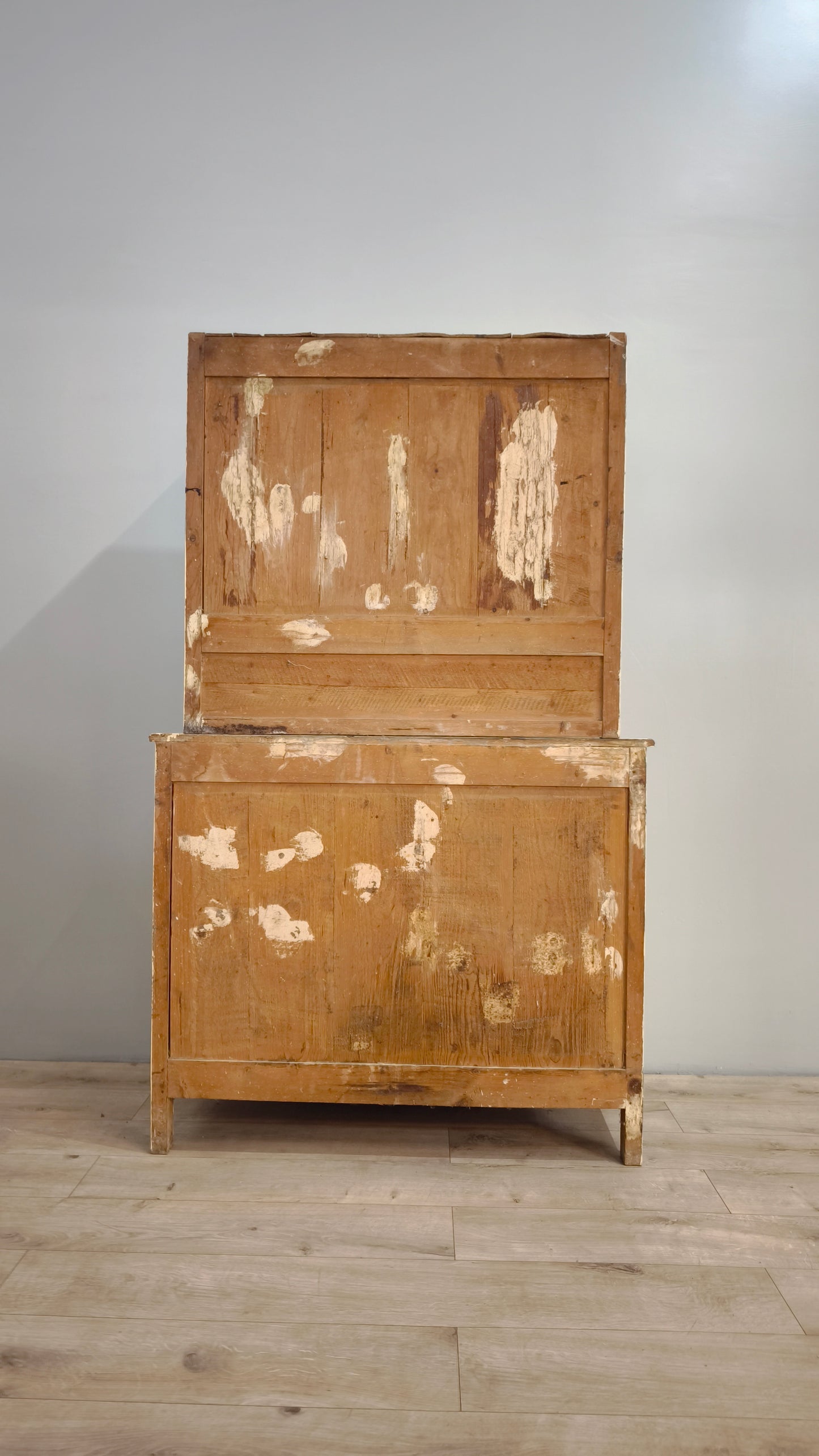 82116 Credenza bianca con due sportelli