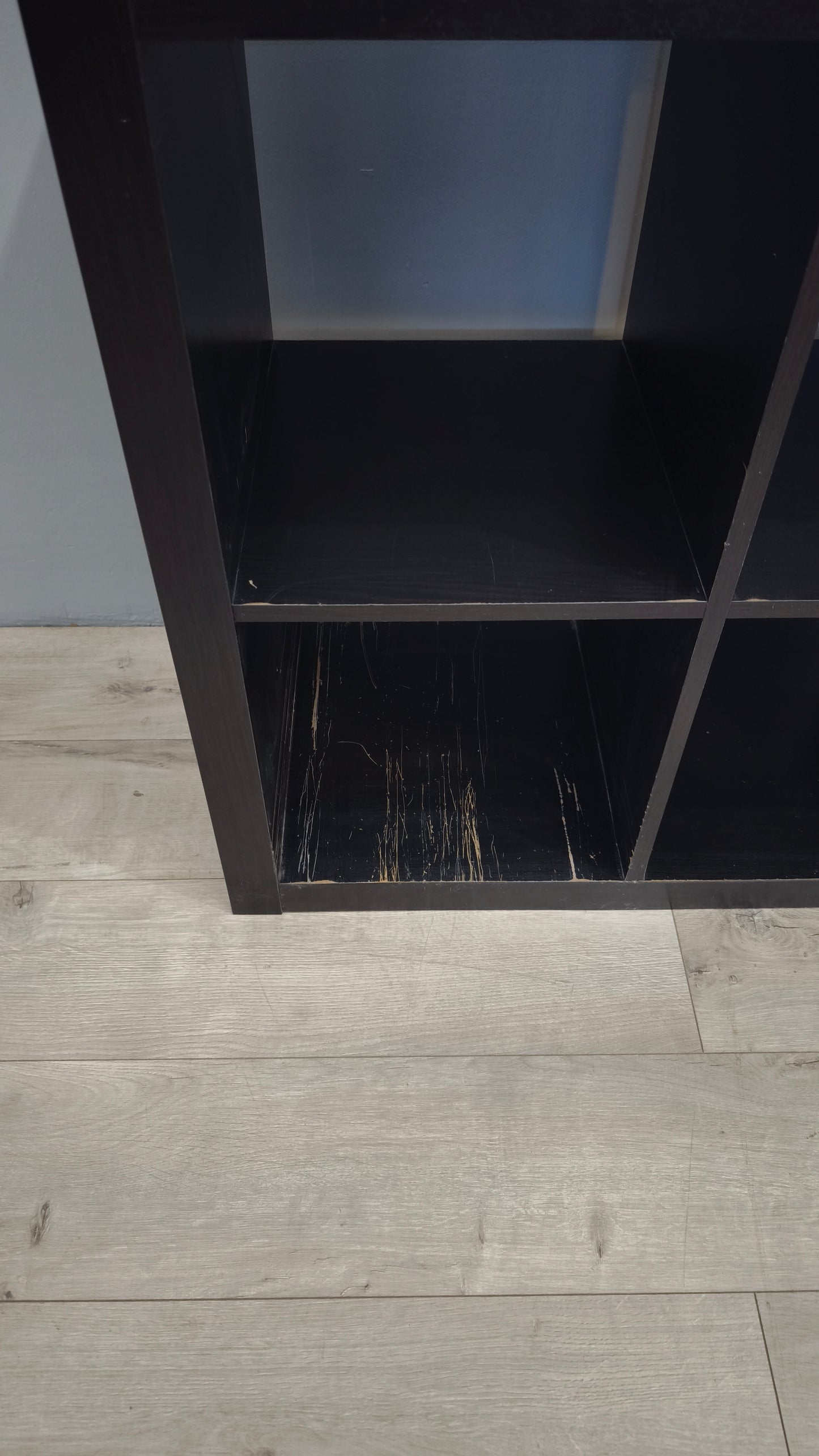 82511 Libreria nera 4 cubi Ikea