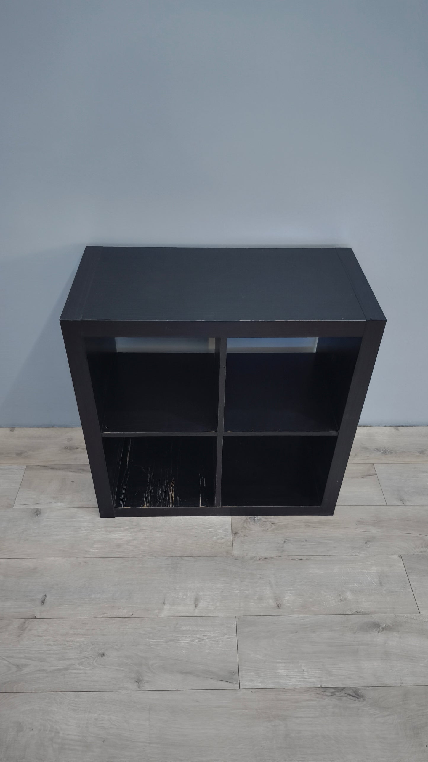 82511 Libreria nera 4 cubi Ikea