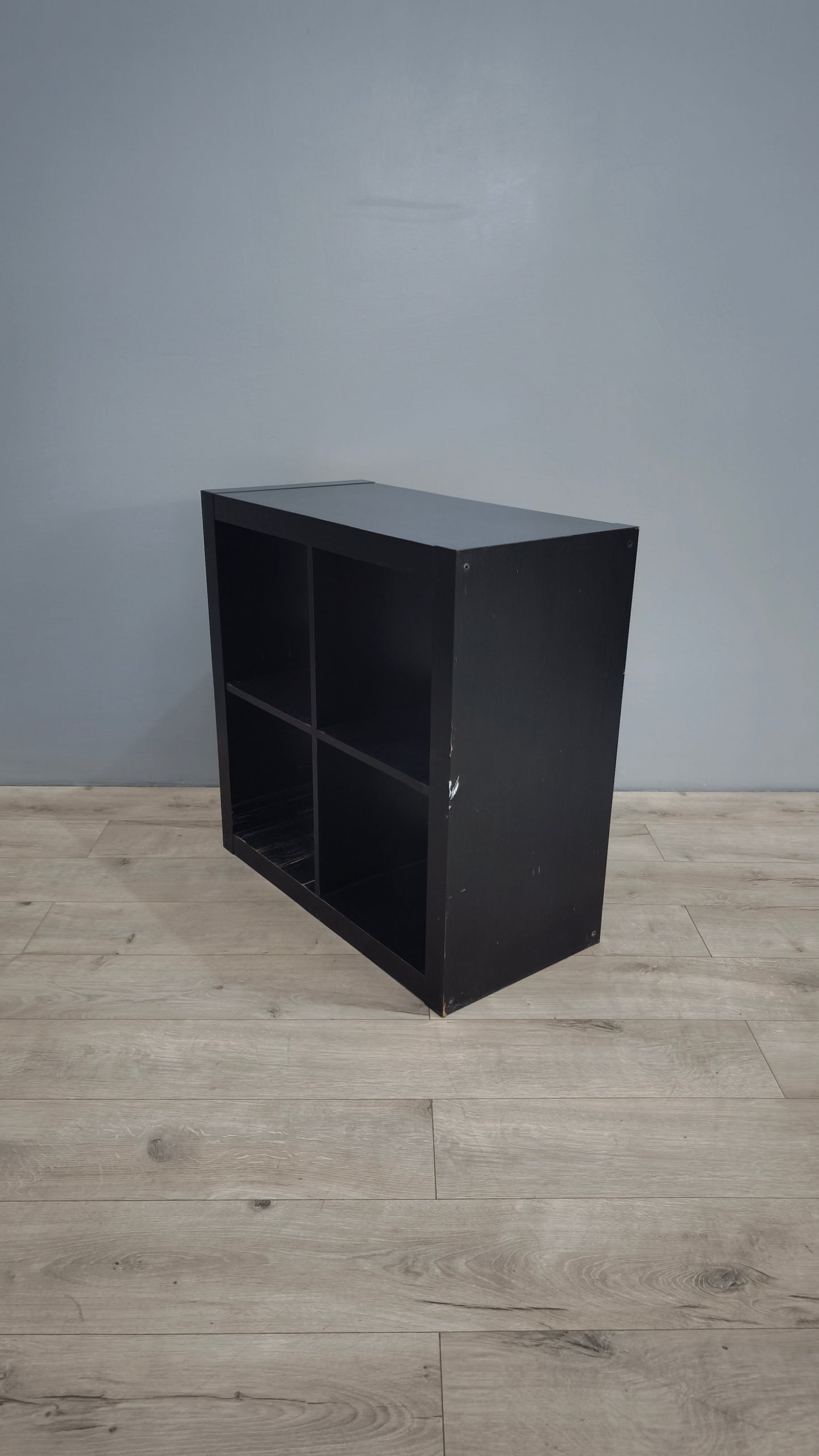82511 Libreria nera 4 cubi Ikea