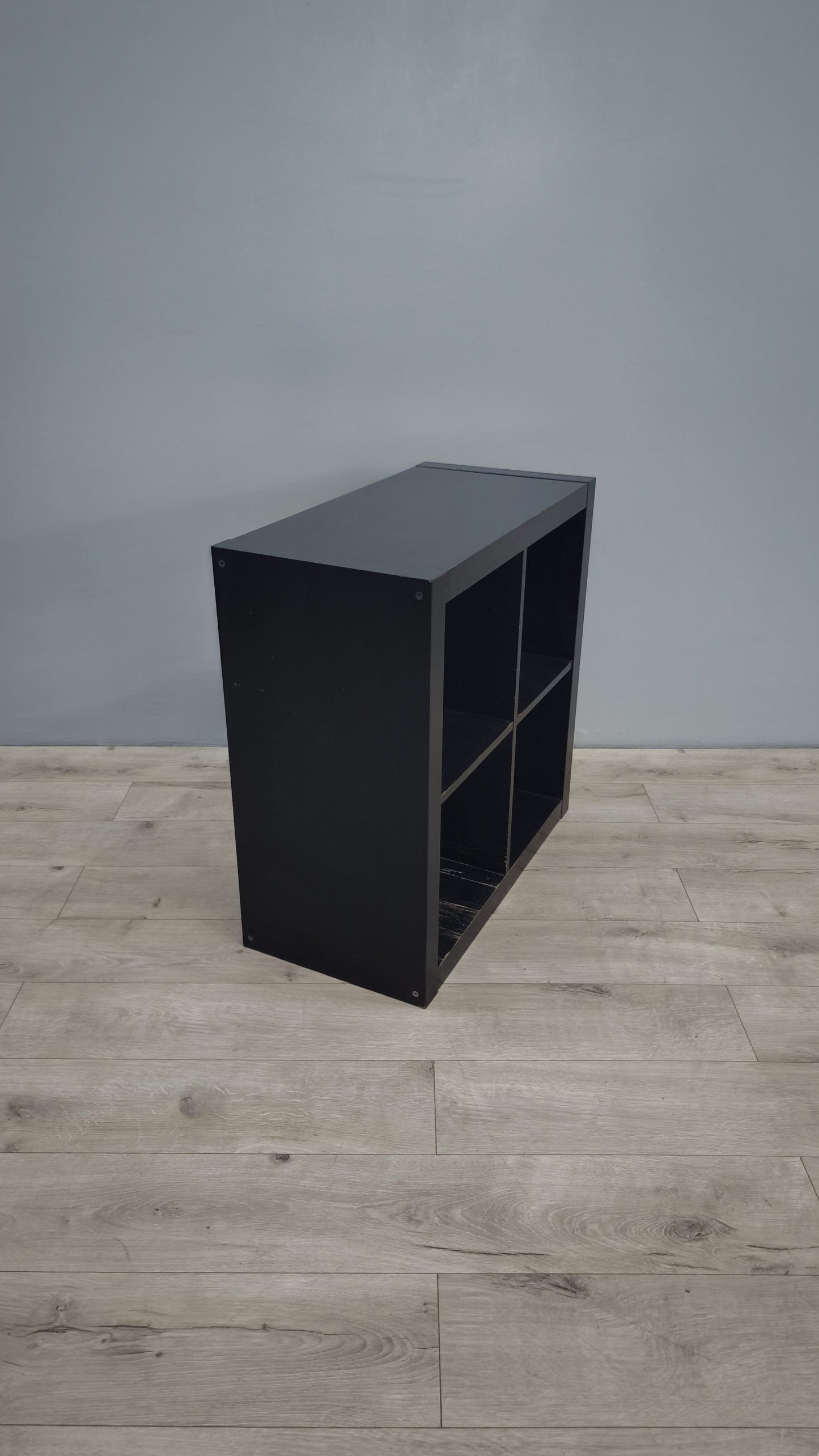 82511 Libreria nera 4 cubi Ikea