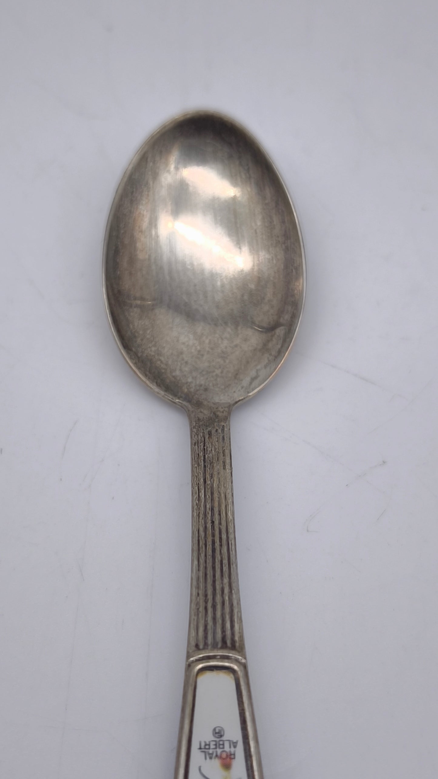 82538 Cucchiaino Royal Albert, November, silver plated