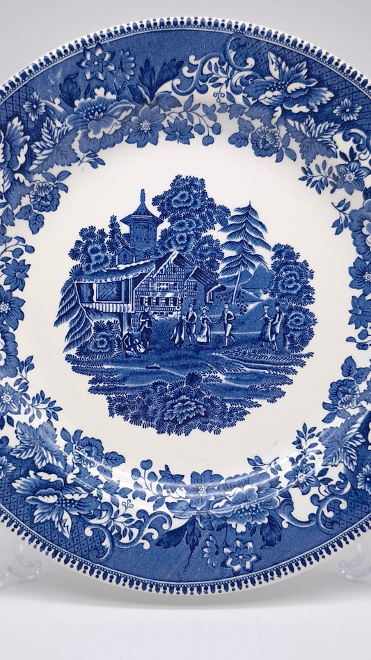 82732 Piatto da portata rotondo in ceramica Enoch Wedgwood, England