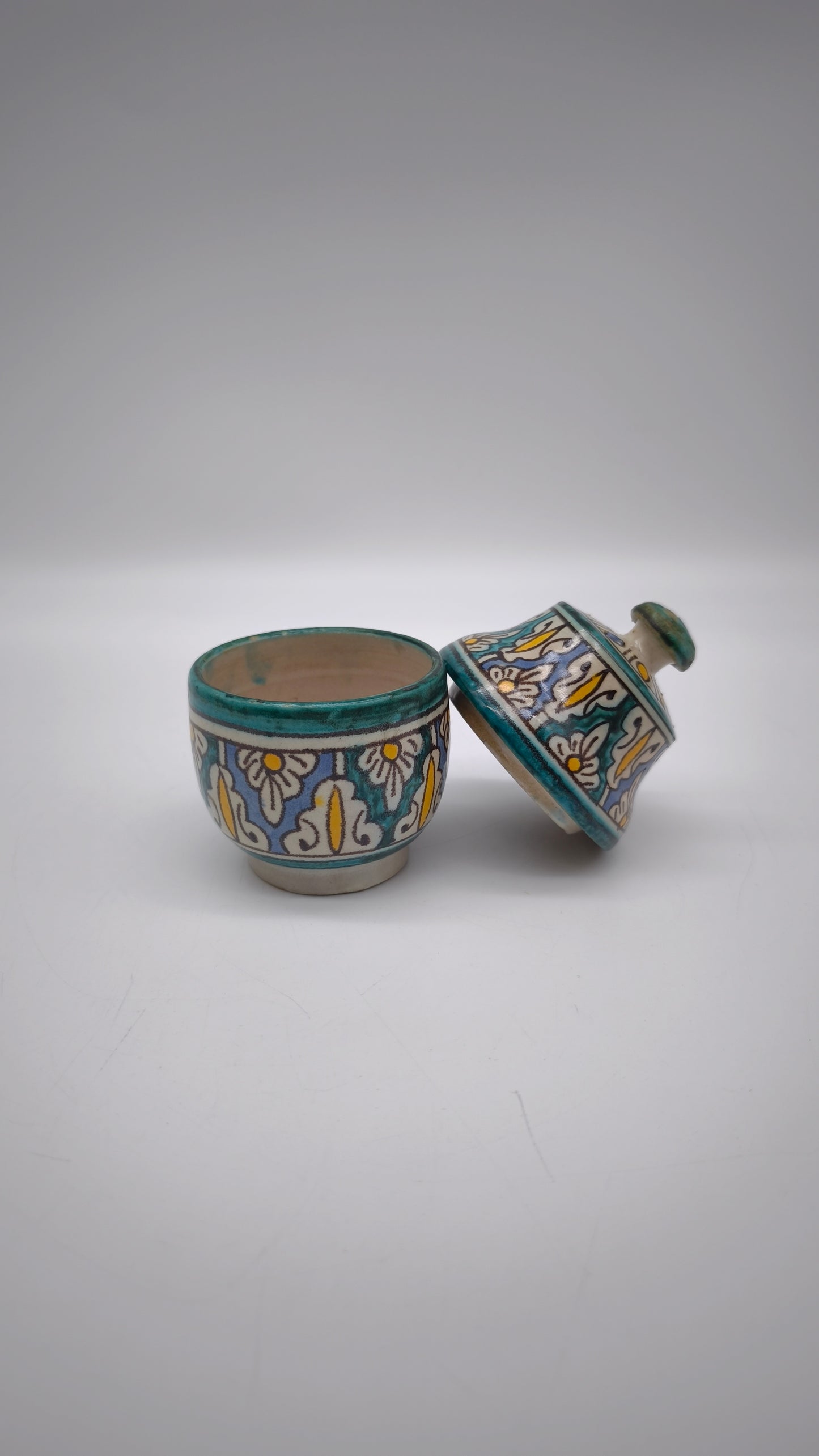 82900 Piccola potiche in ceramica marocchina