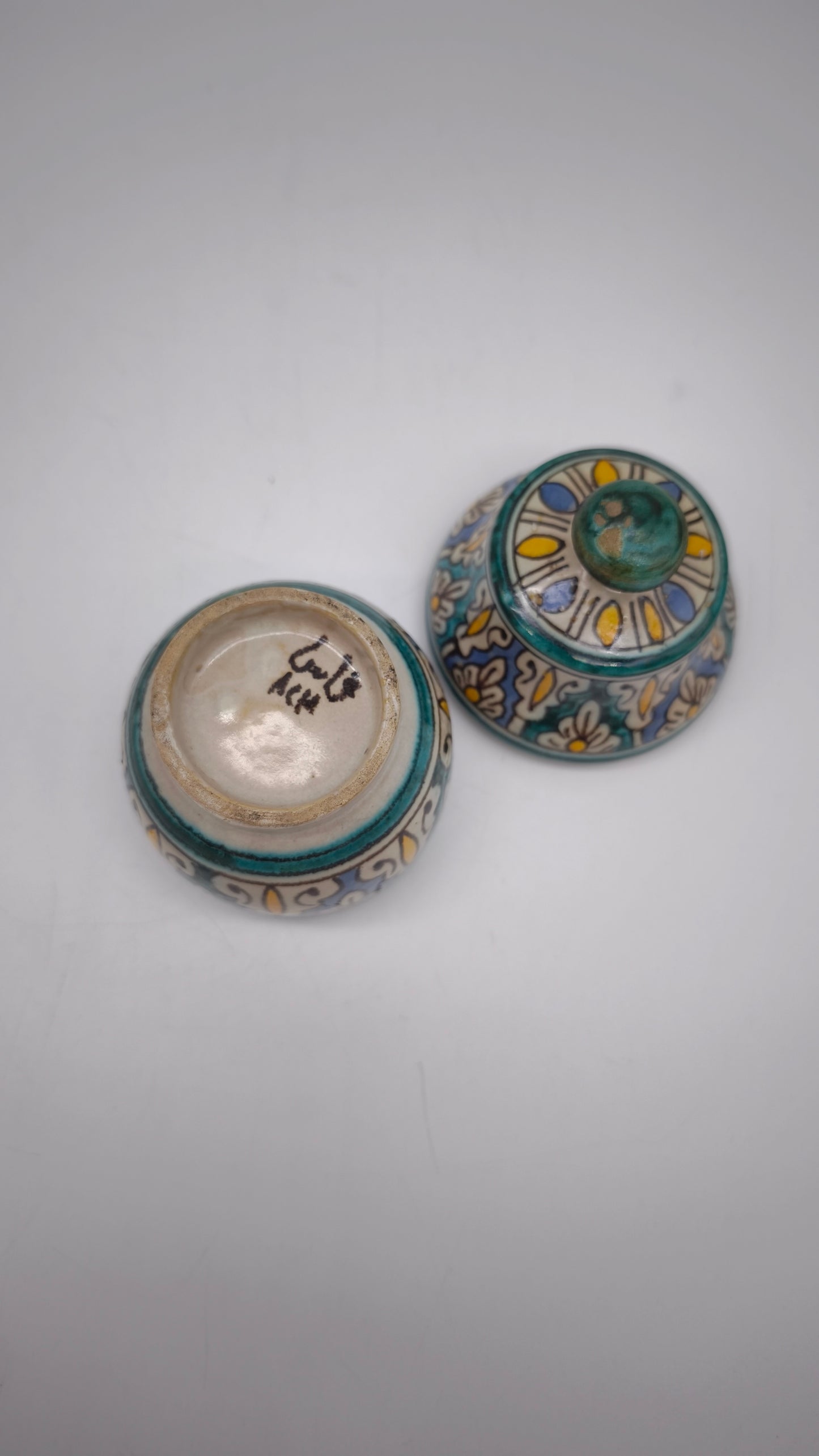 82900 Piccola potiche in ceramica marocchina