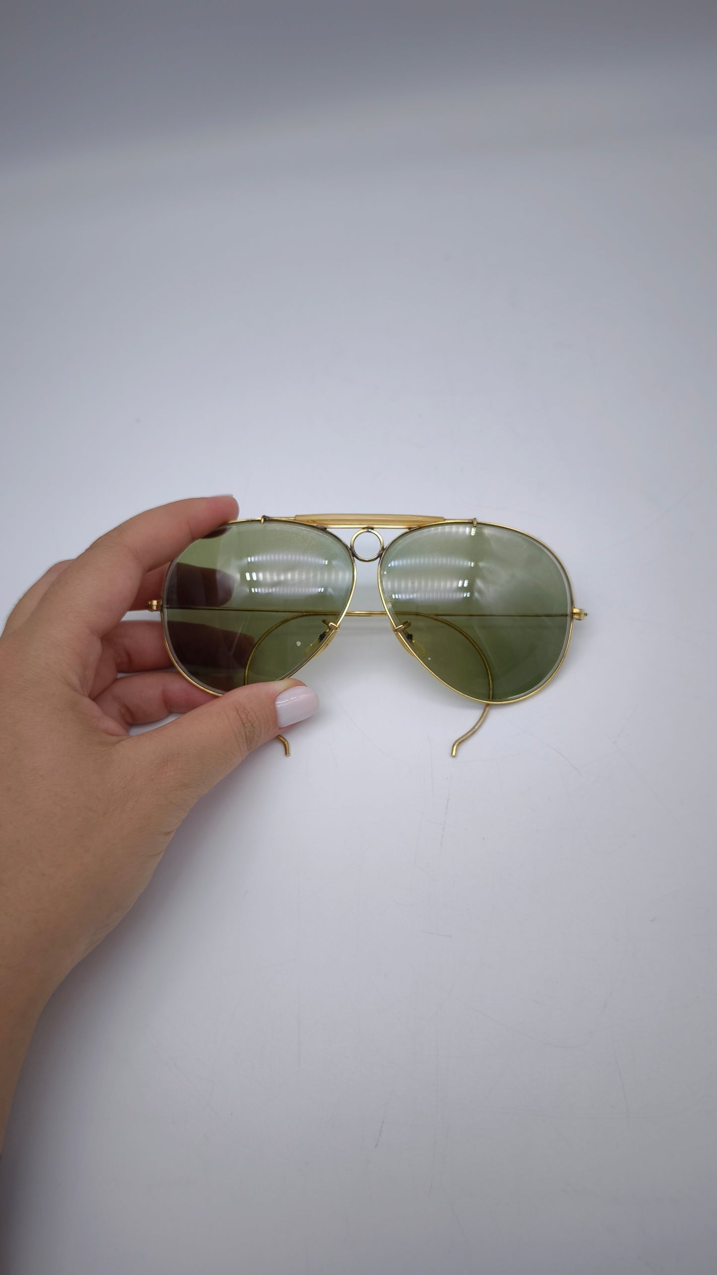 82684 Occhiali da sole Rayban vintage anni '60 con custodia