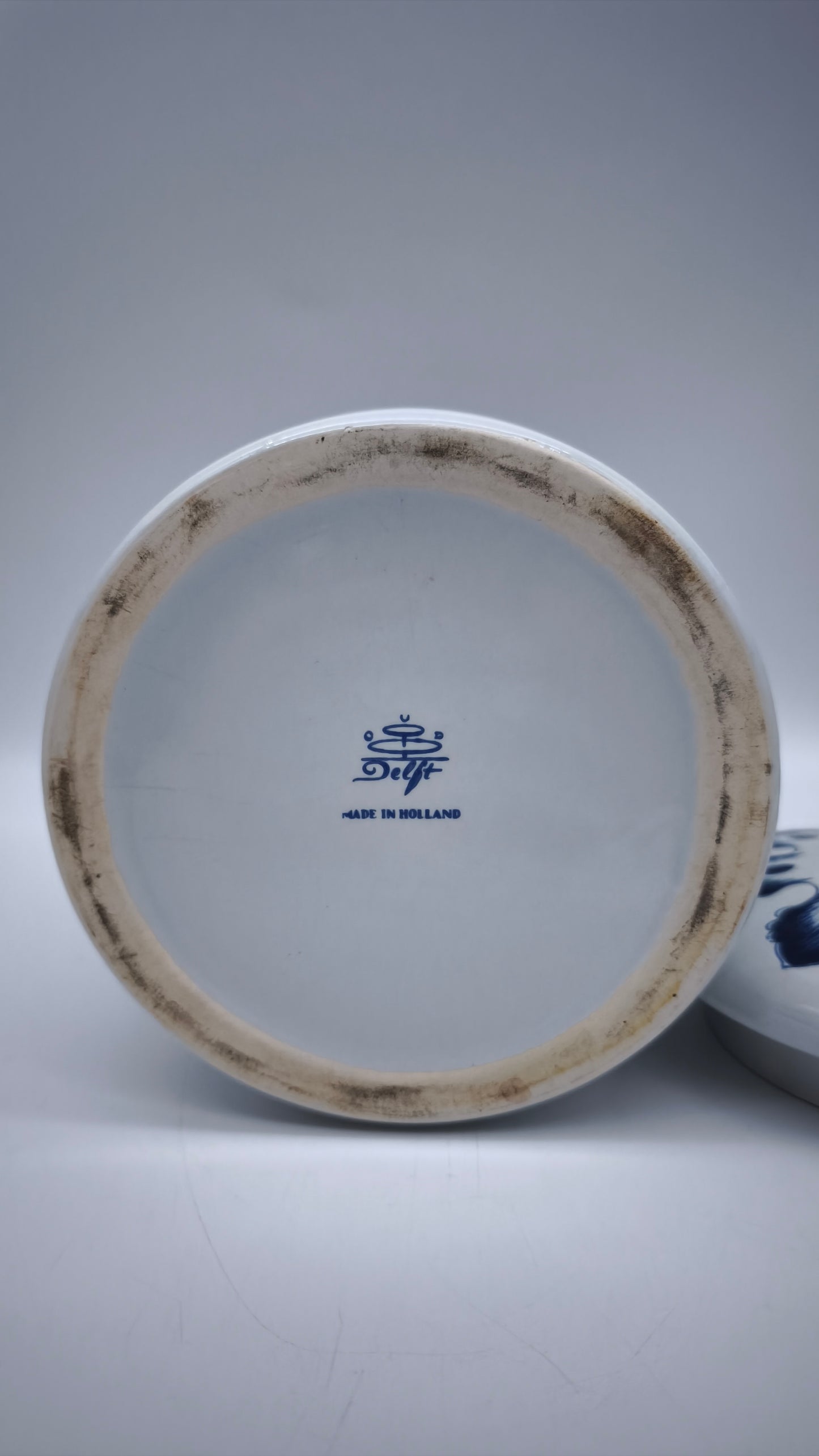 83803 Barattolo in ceramica Delft made in Holland, Farina