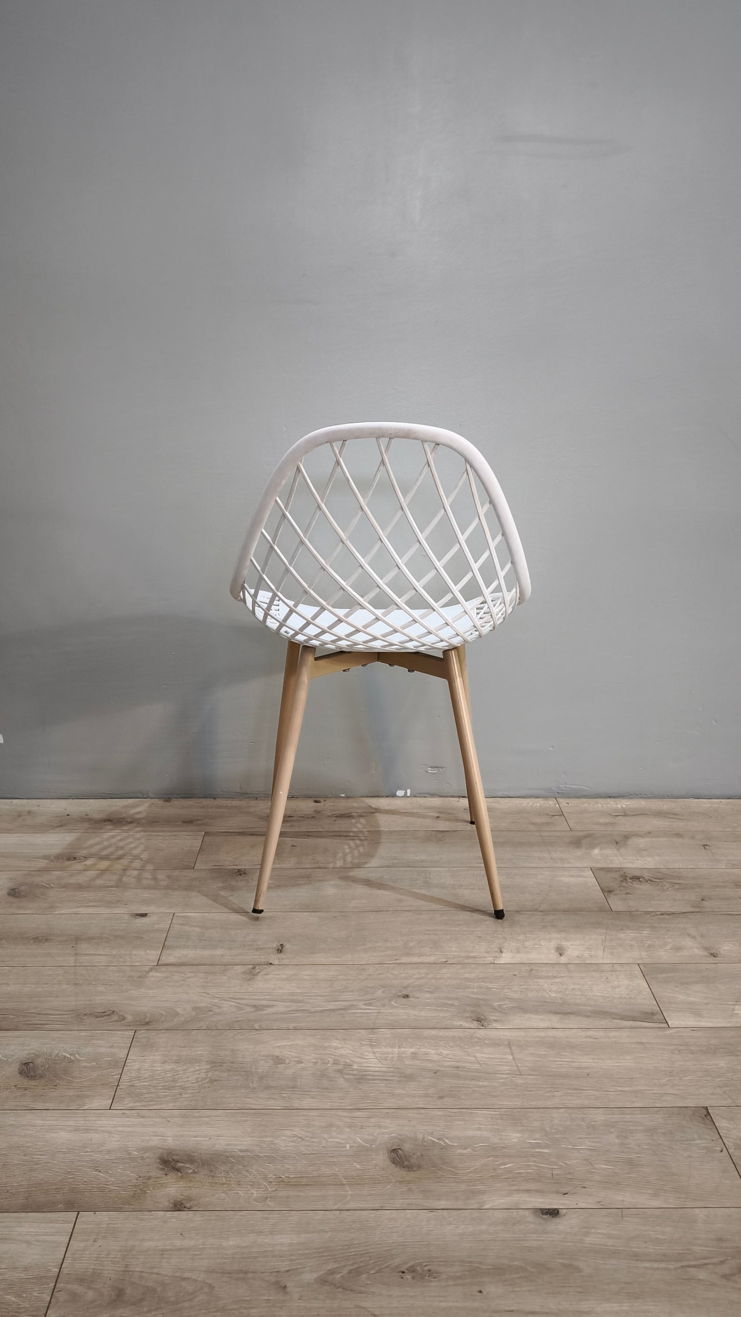 83914 Sedia bianca moderna