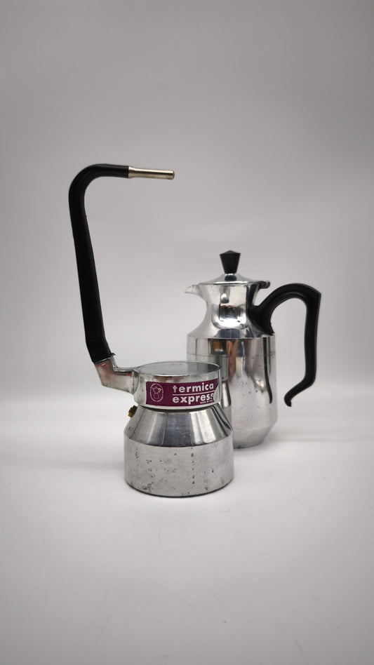 83990 Caffettiera Moka con thermos Termica Express, anni '70