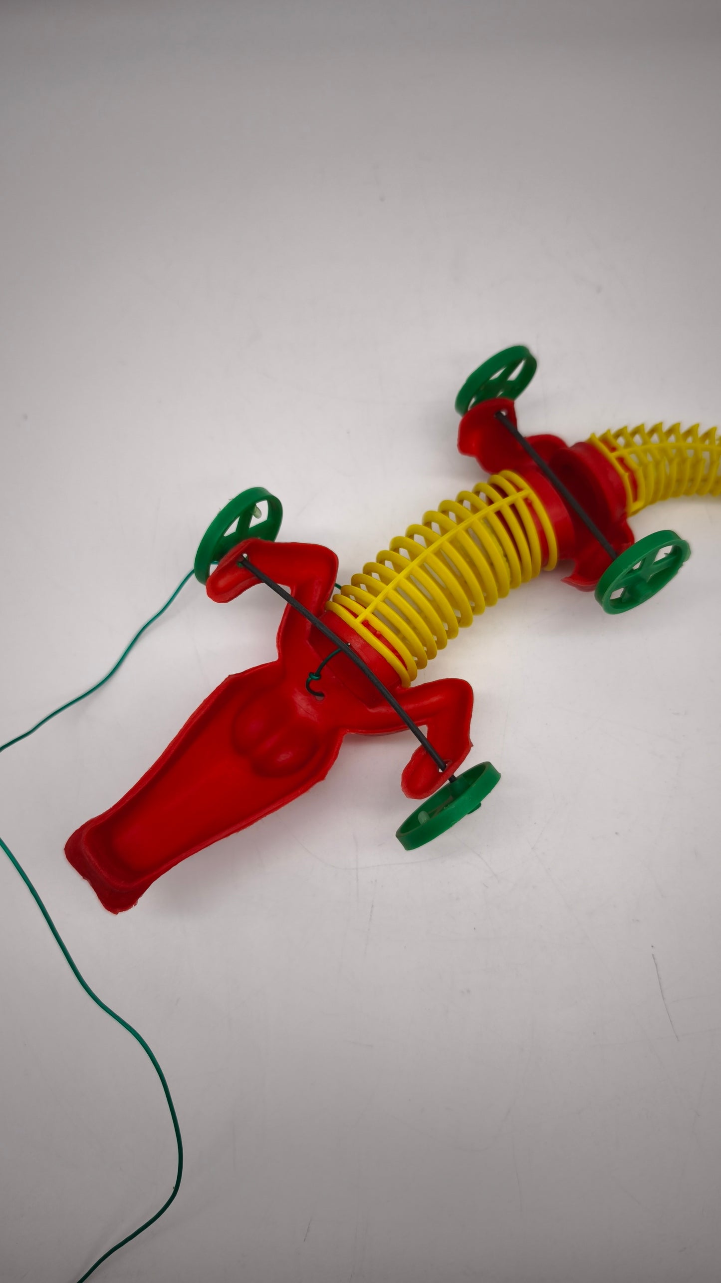 83152 Giocattolo vintage in plastica, coccodrillo