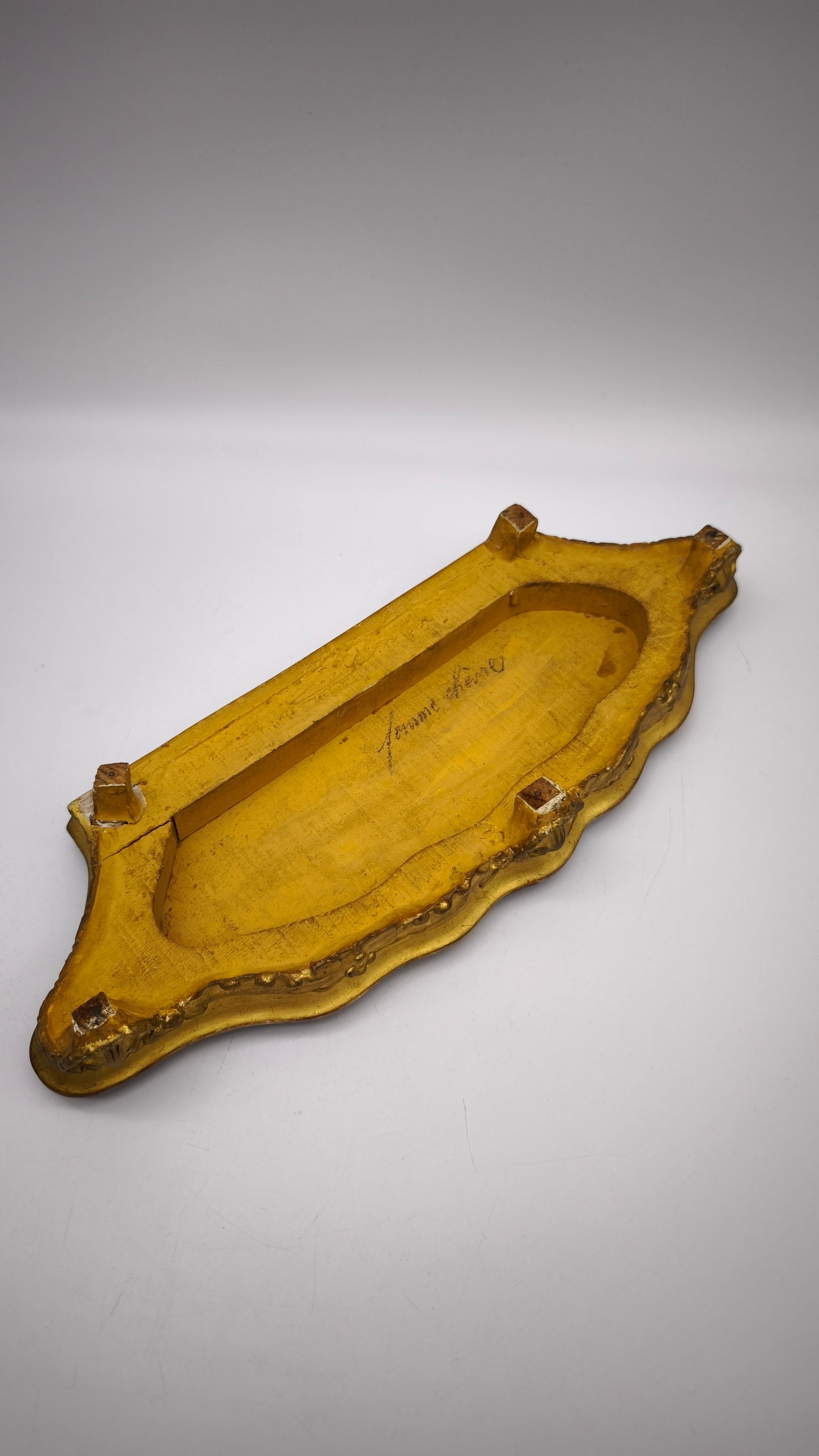 83113 Alzata in legno con velluto francese