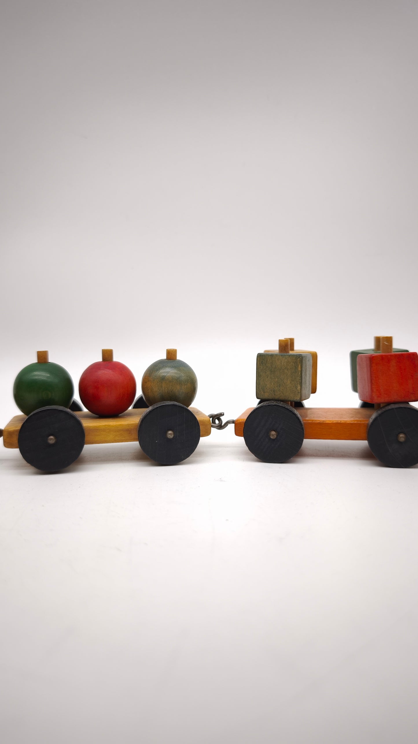 82815 Trenino vintage in legno