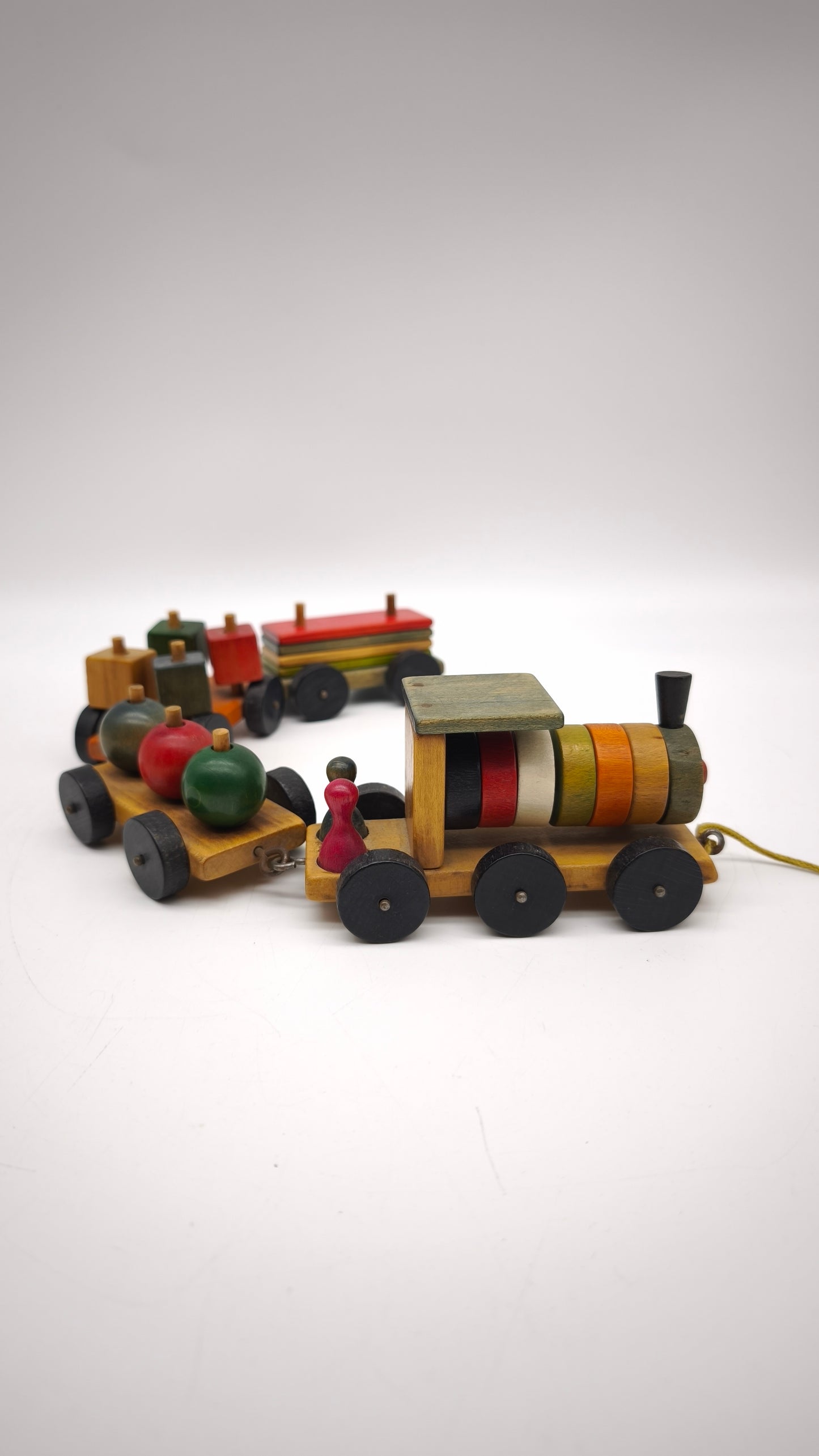 82815 Trenino vintage in legno