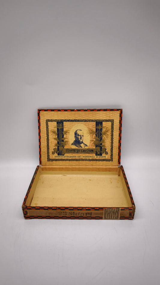 82780 Scatola sigari Conte di Cavour
