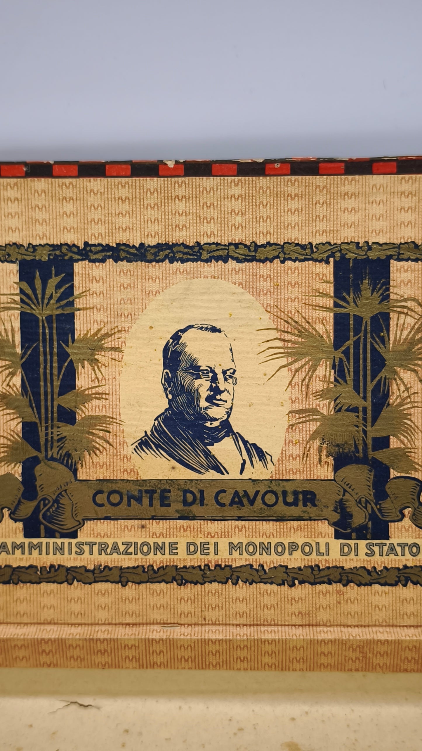 82780 Scatola sigari Conte di Cavour