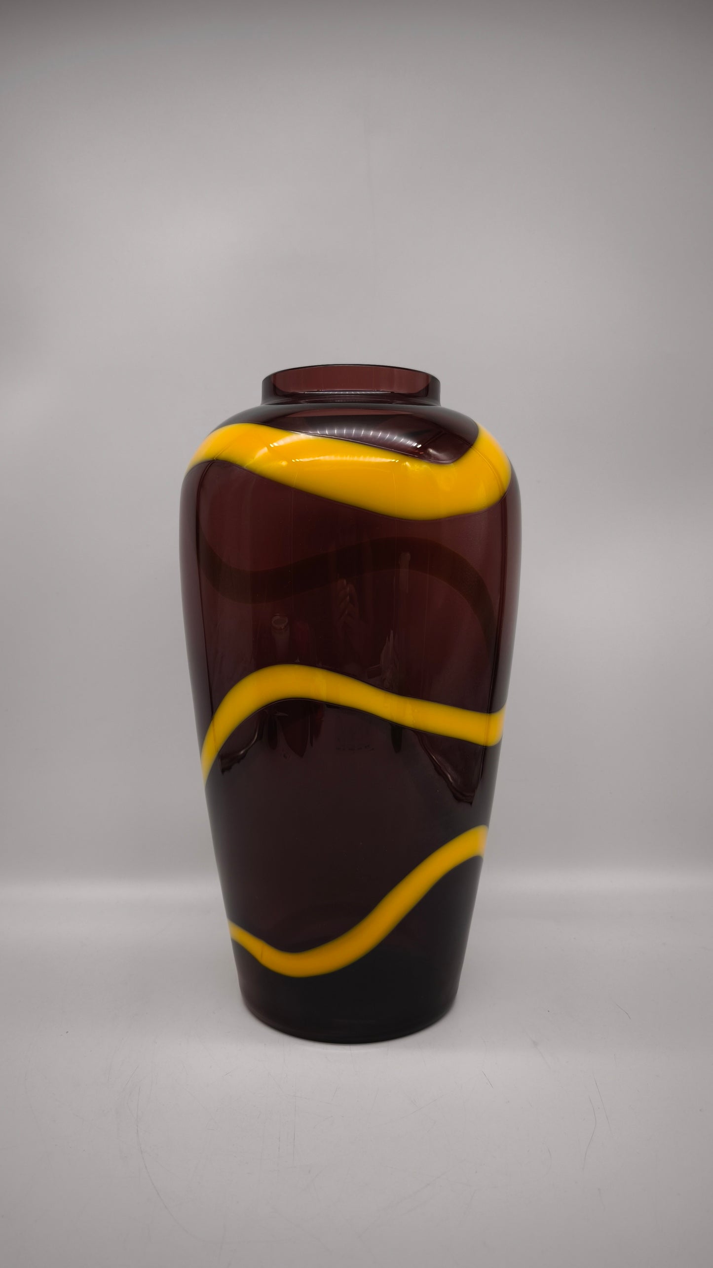 81836 Vaso Snake di Nason Moretti in vetro di Murano
