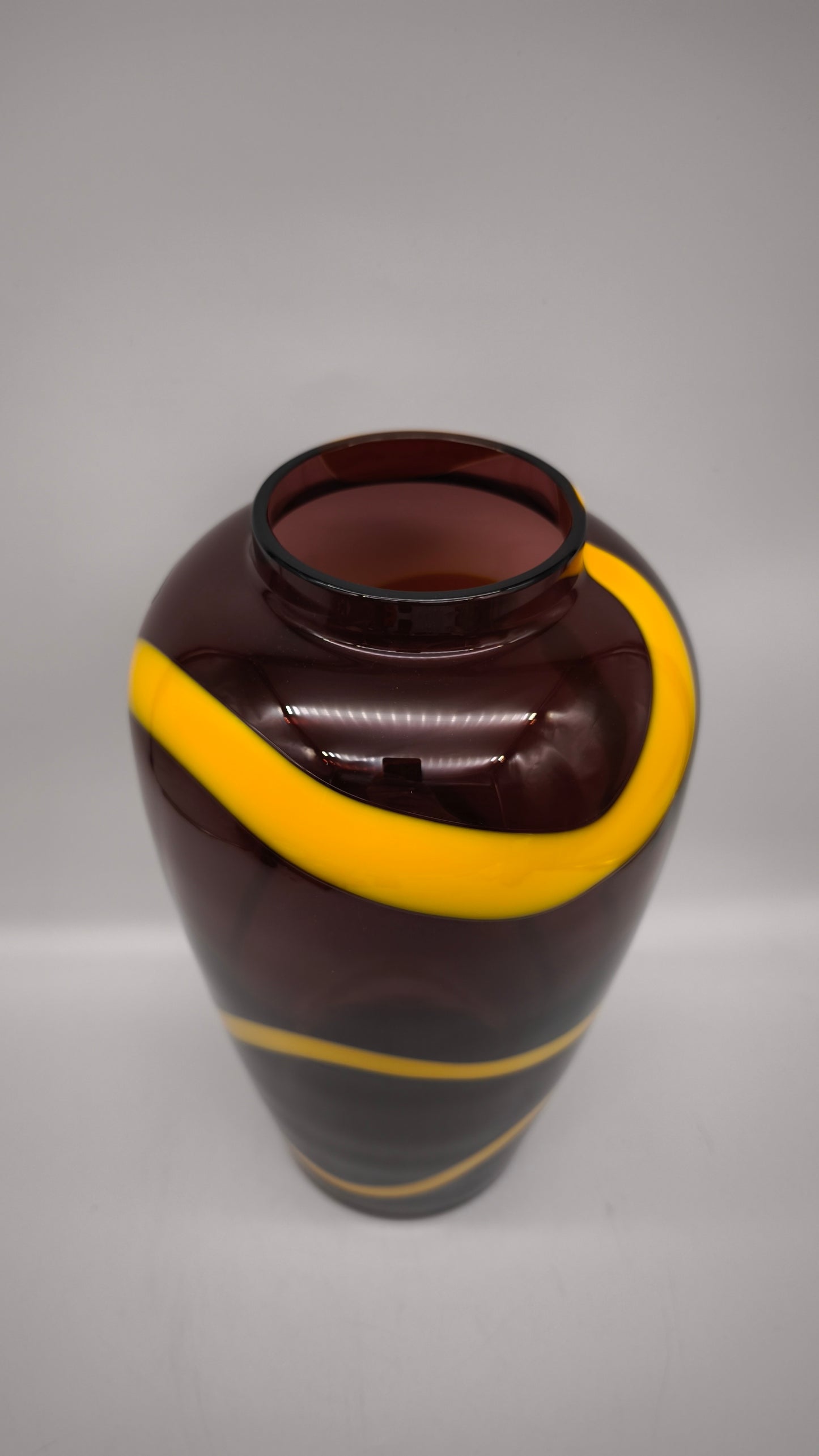 81836 Vaso Snake di Nason Moretti in vetro di Murano