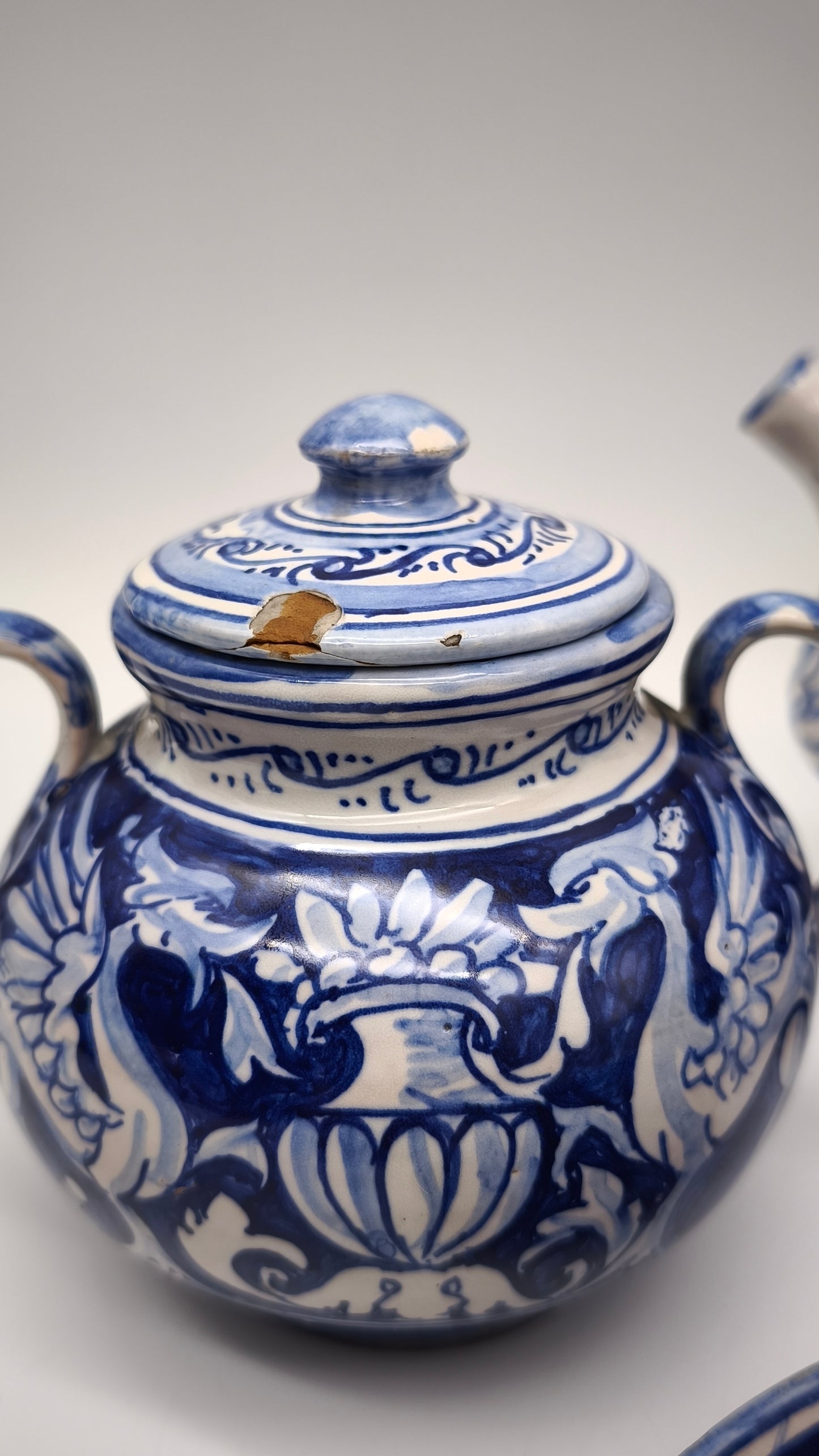 83230 Servizio da tè in ceramica Mastrogiorgio Gualdo Tadino, Perugia