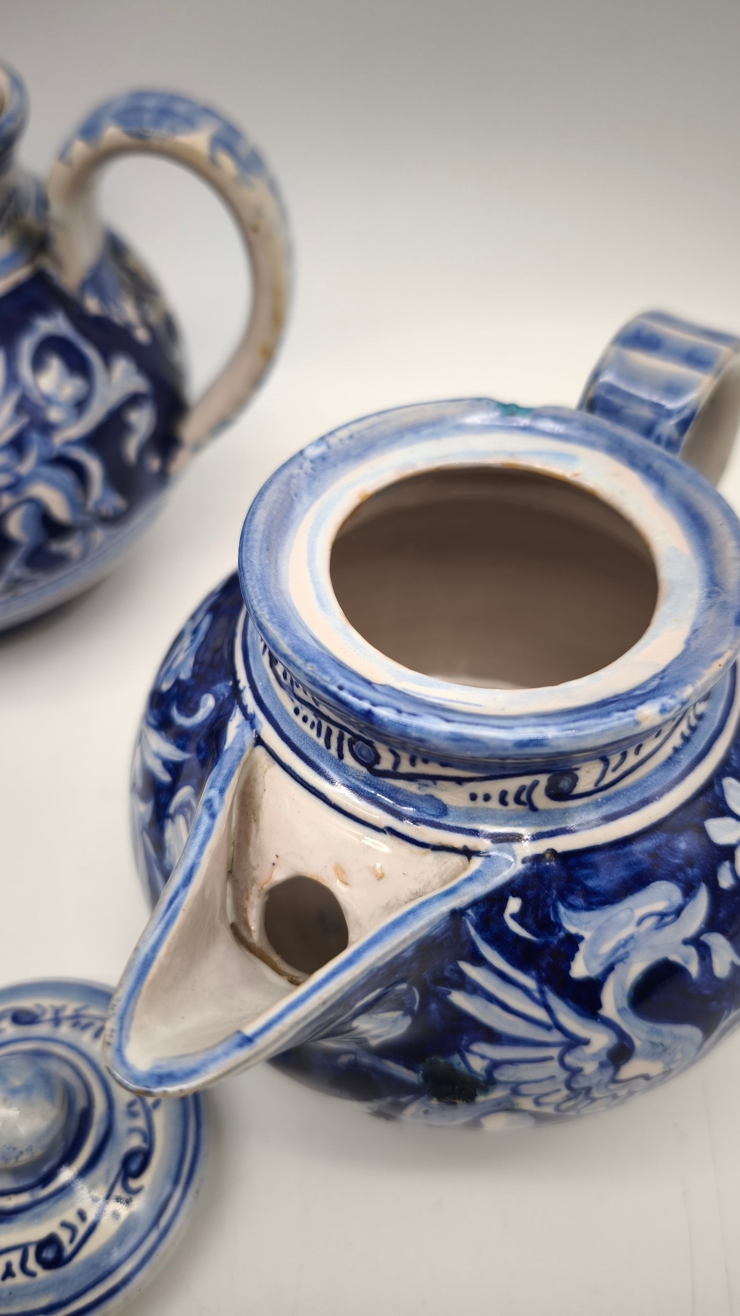 83230 Servizio da tè in ceramica Mastrogiorgio Gualdo Tadino, Perugia