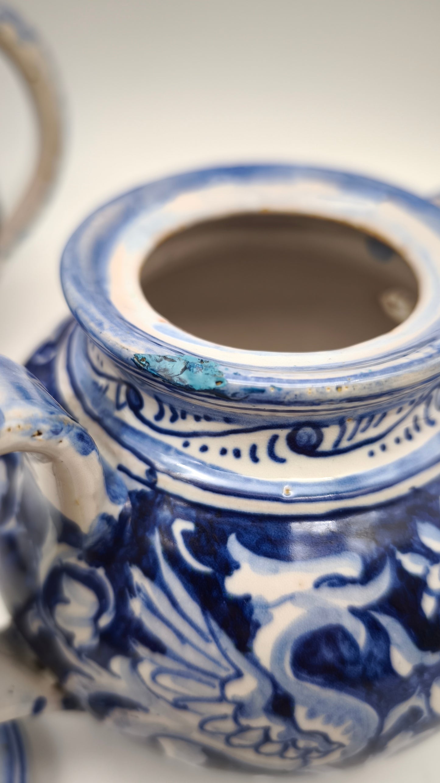 83230 Servizio da tè in ceramica Mastrogiorgio Gualdo Tadino, Perugia