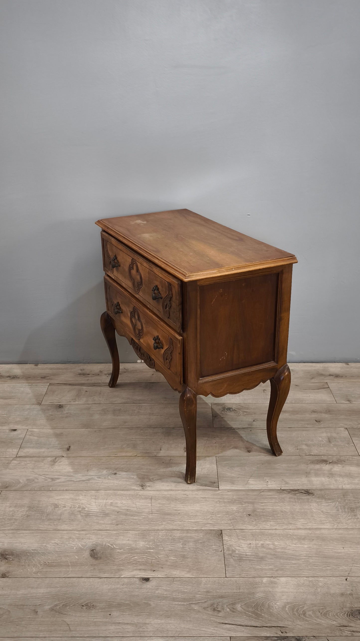 84156 Mobile in legno con due cassetti