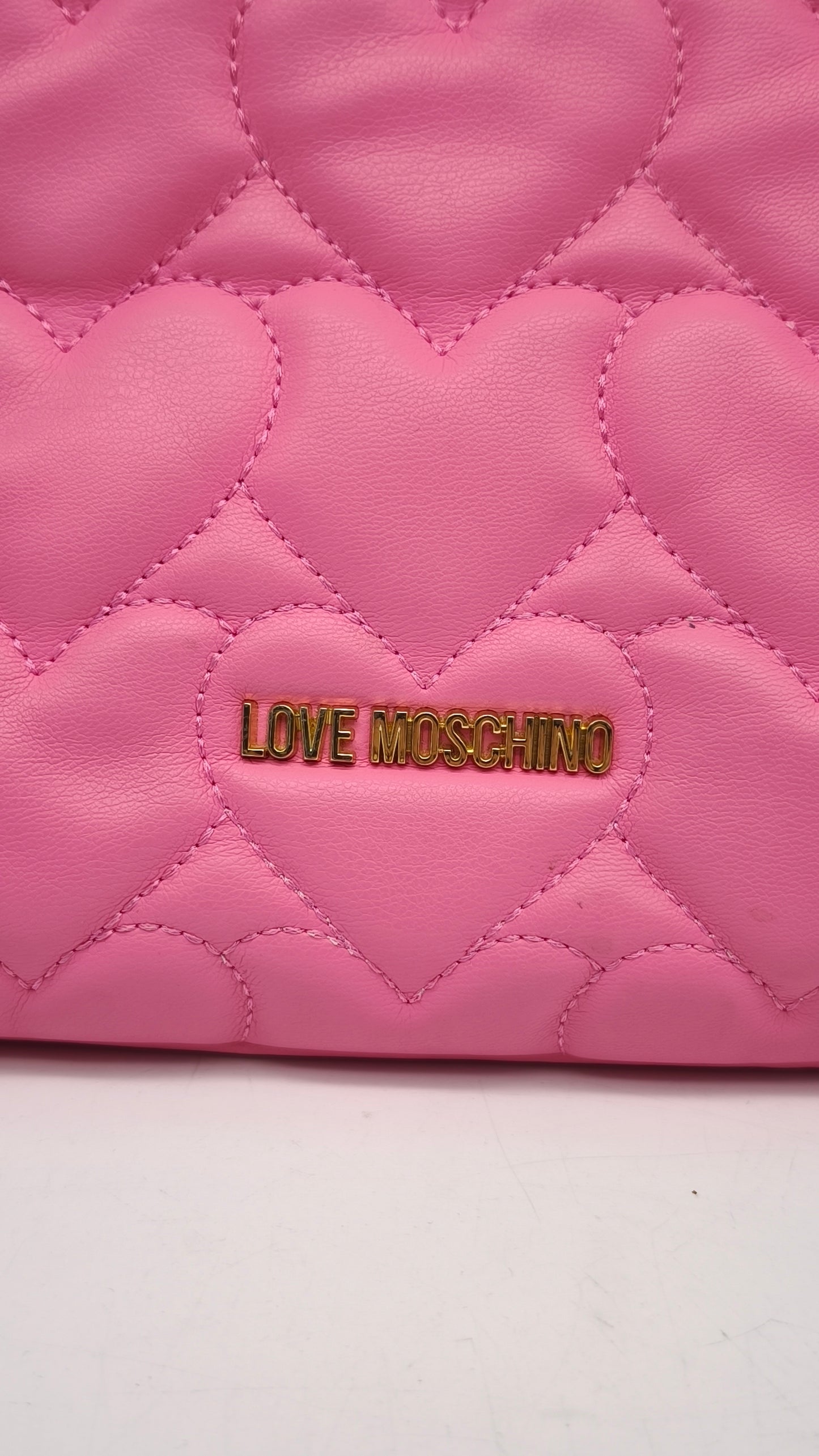 81070 Borsa pochette Love Moschino rosa