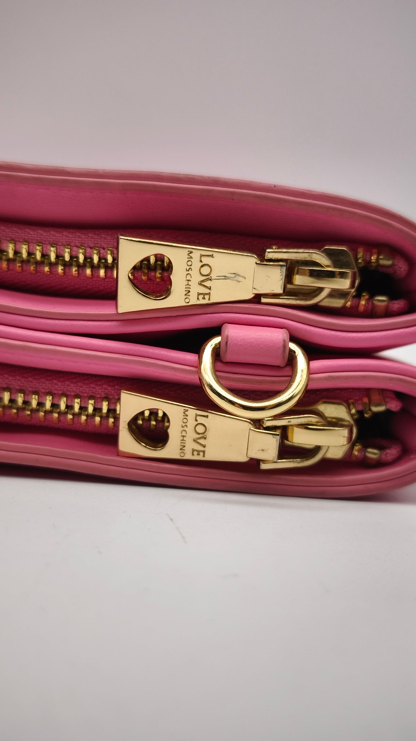 81070 Borsa pochette Love Moschino rosa