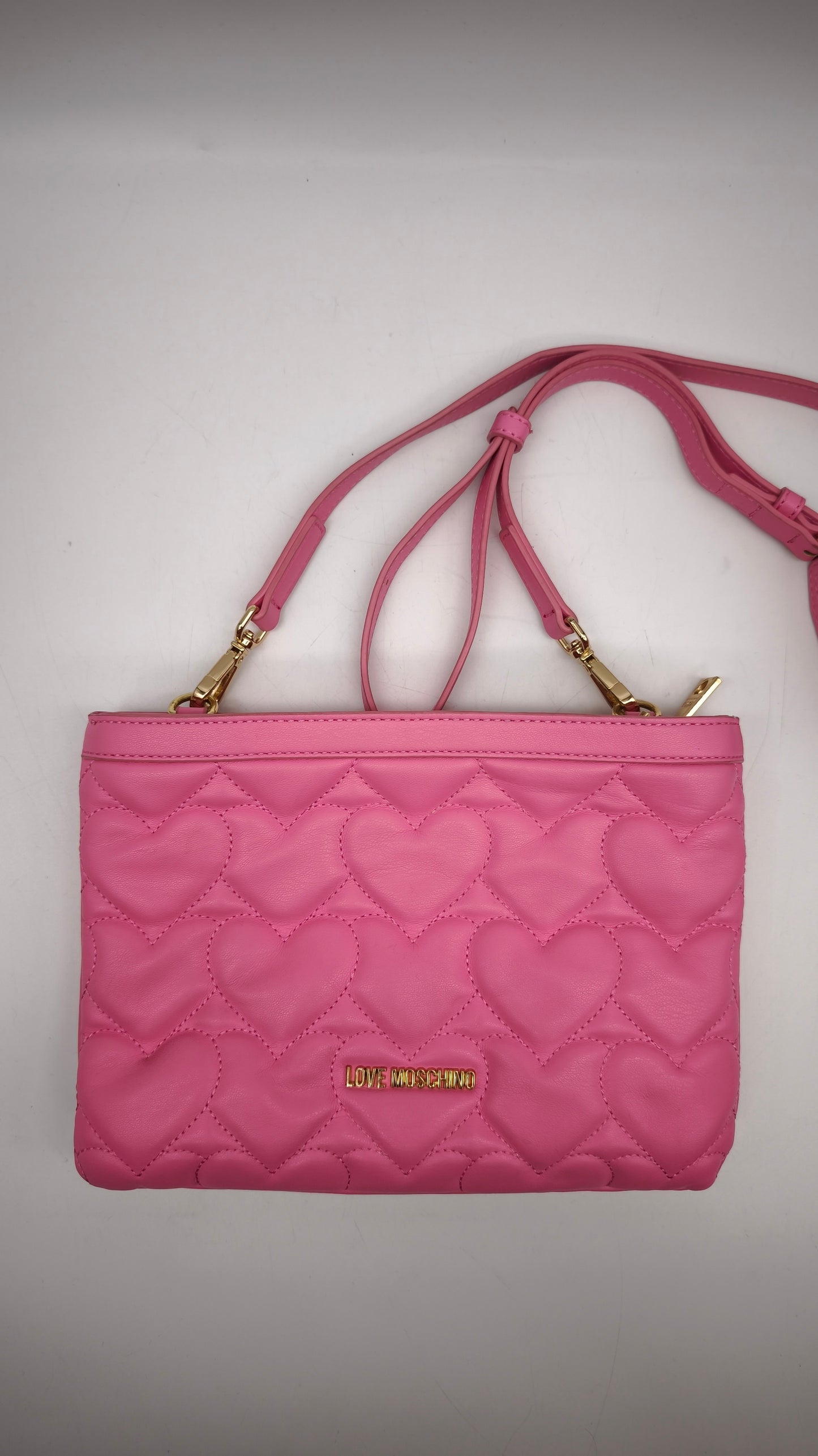 81070 Borsa pochette Love Moschino rosa