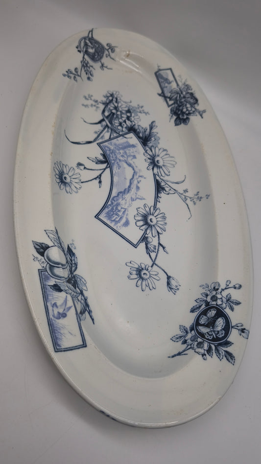 84225 Vassoio in ceramica decorata Richard