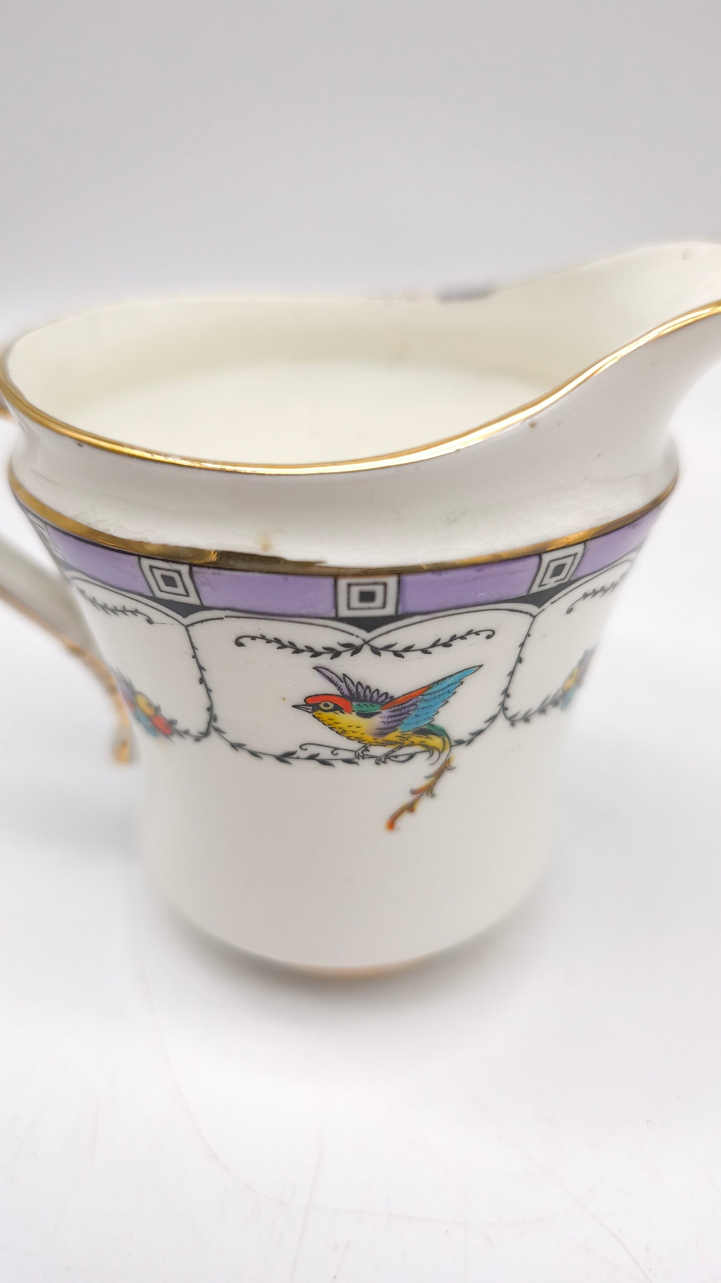 84368 Lattiera in ceramica Wetley China, made in England, art déco