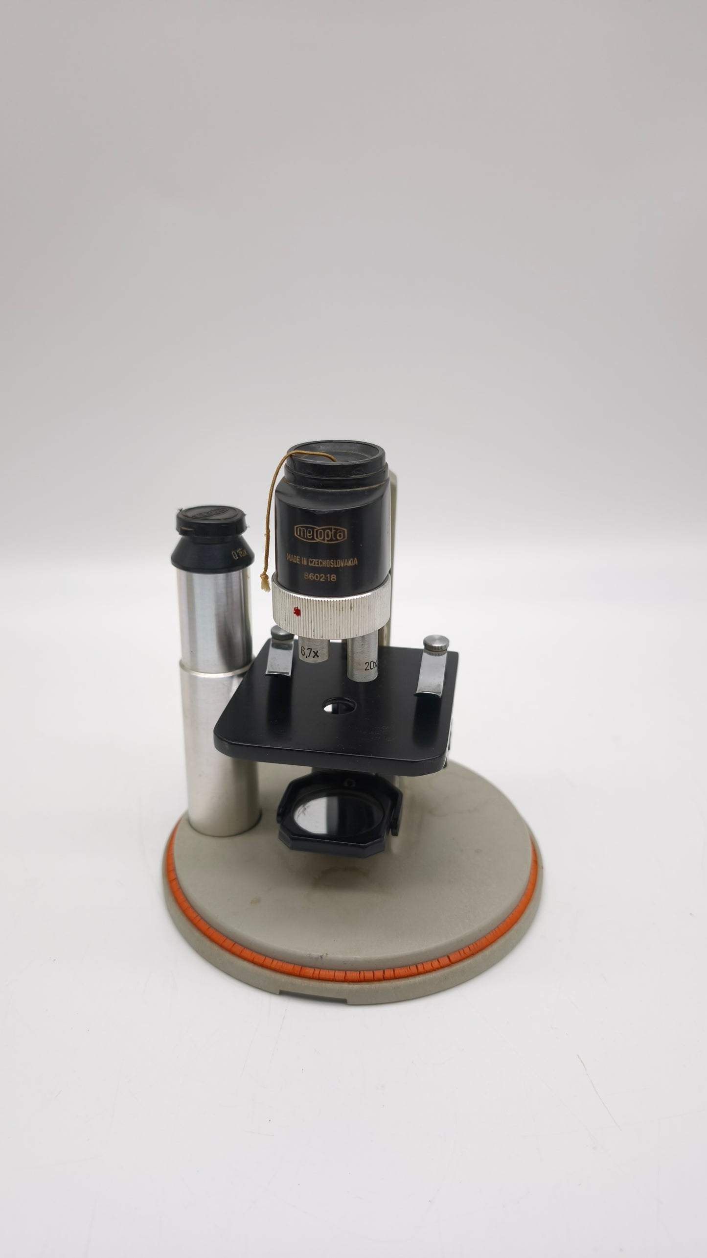 84292 Microscopio vintage Meopta con custodia