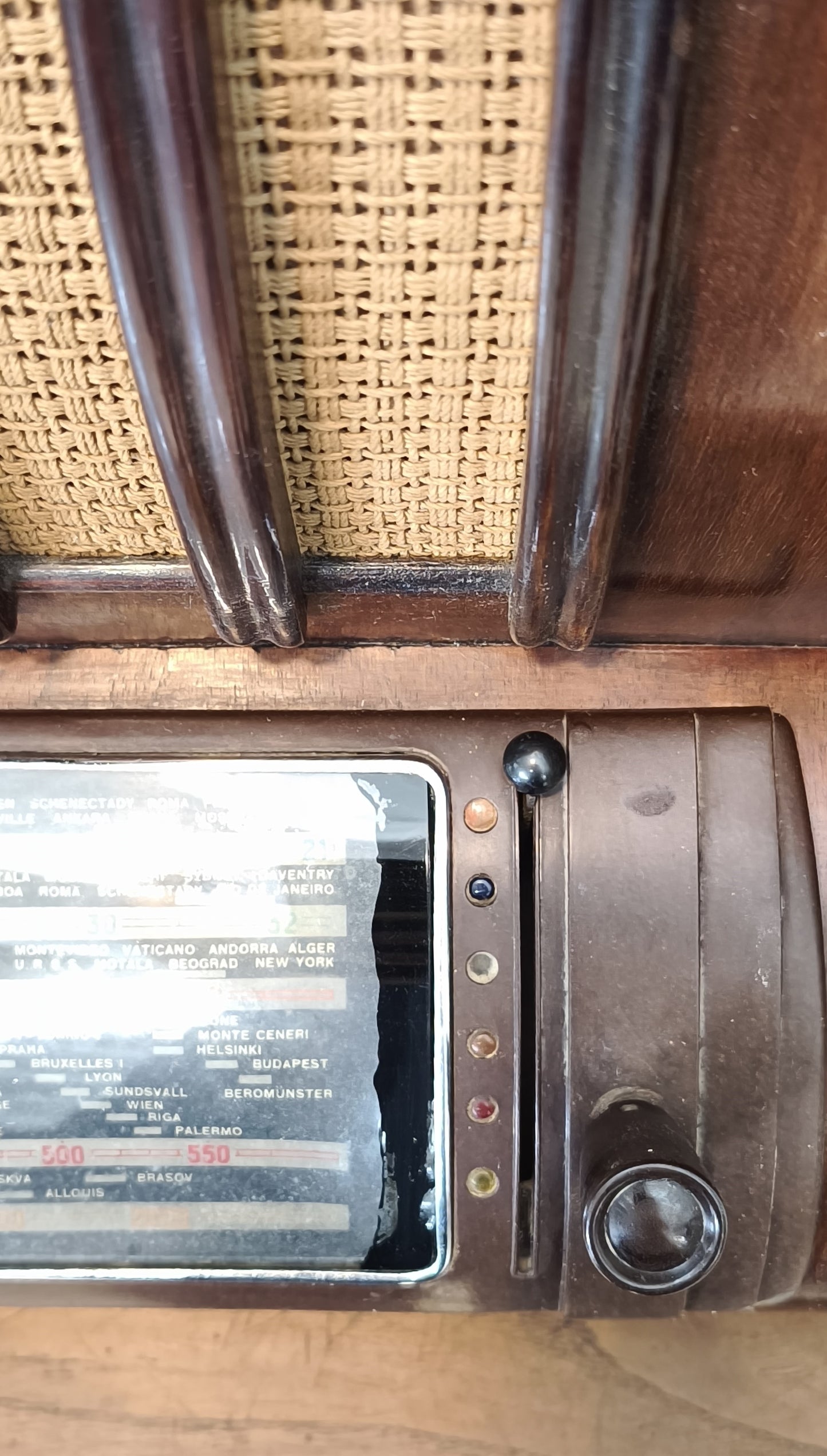 84573 Radio vintage Radiomarelli modello 9A26, anni '40