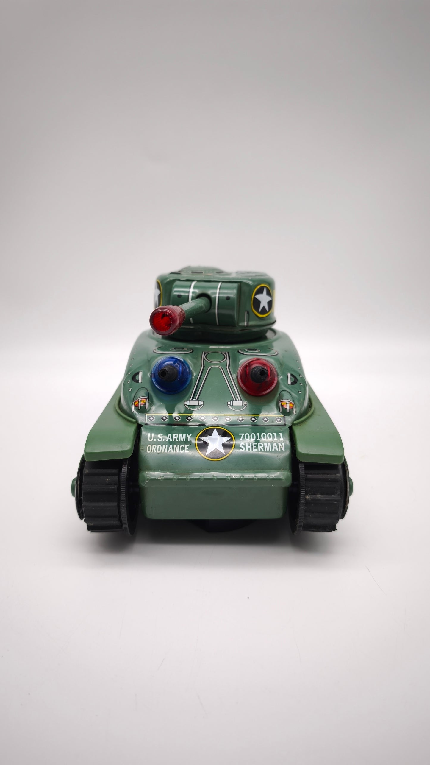 82991 Carro armato vintage in latta M4 Combat Tank KI2001