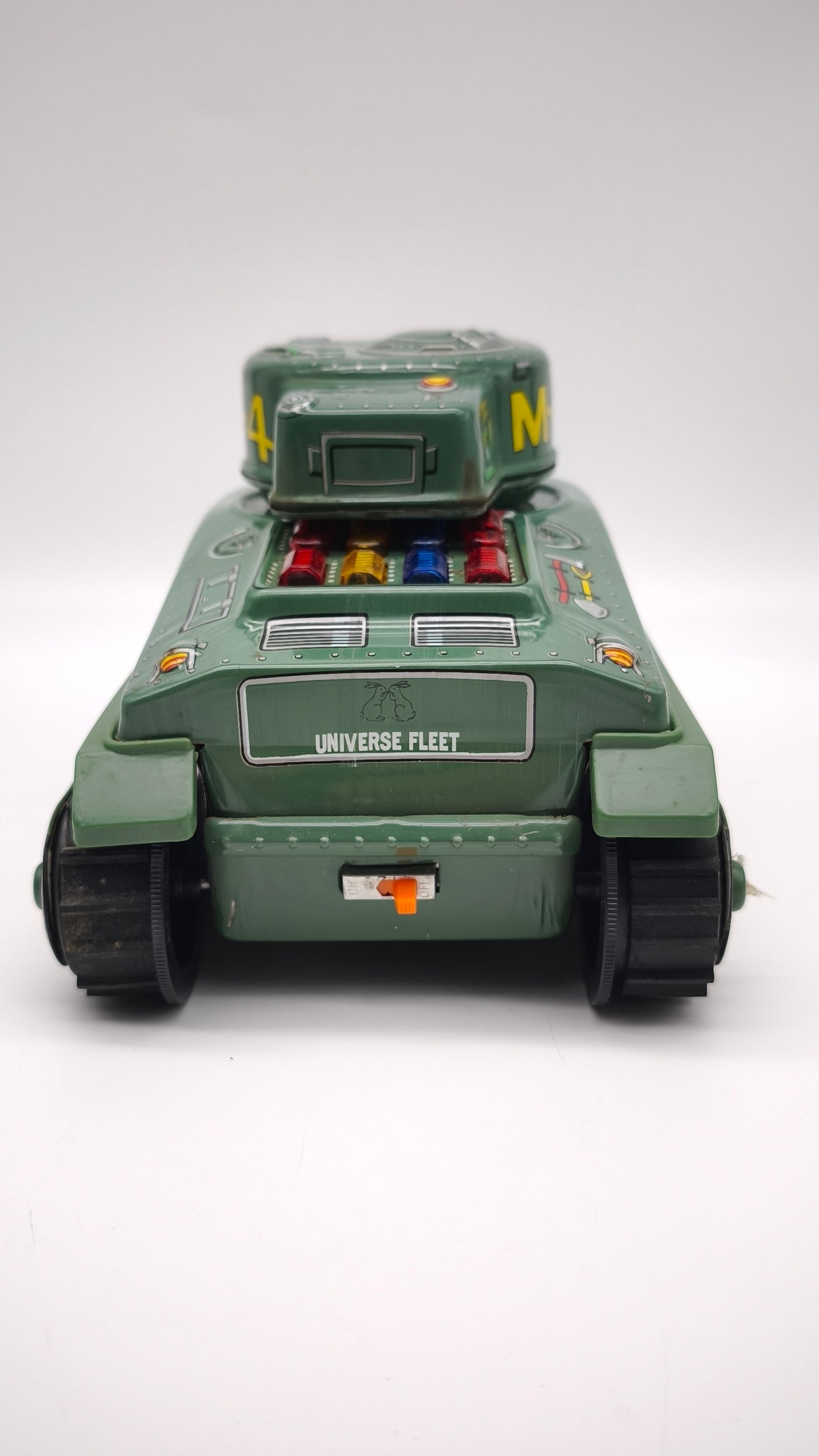 82991 Carro armato vintage in latta M4 Combat Tank KI2001