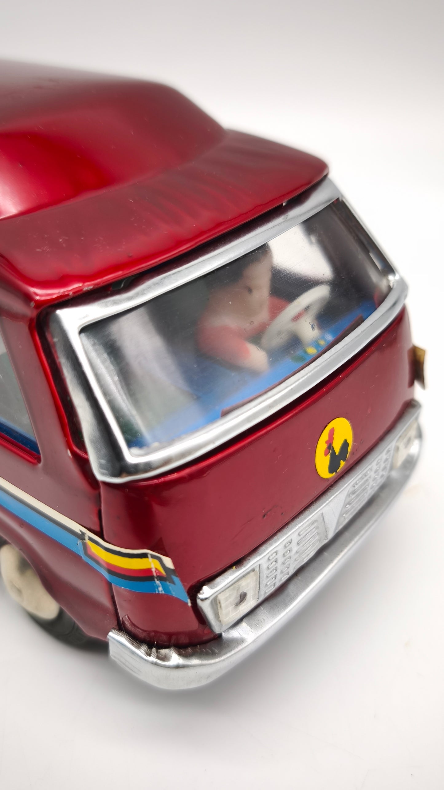 82987 Pulmino vintage in latta New Style Traveling Car MF 298
