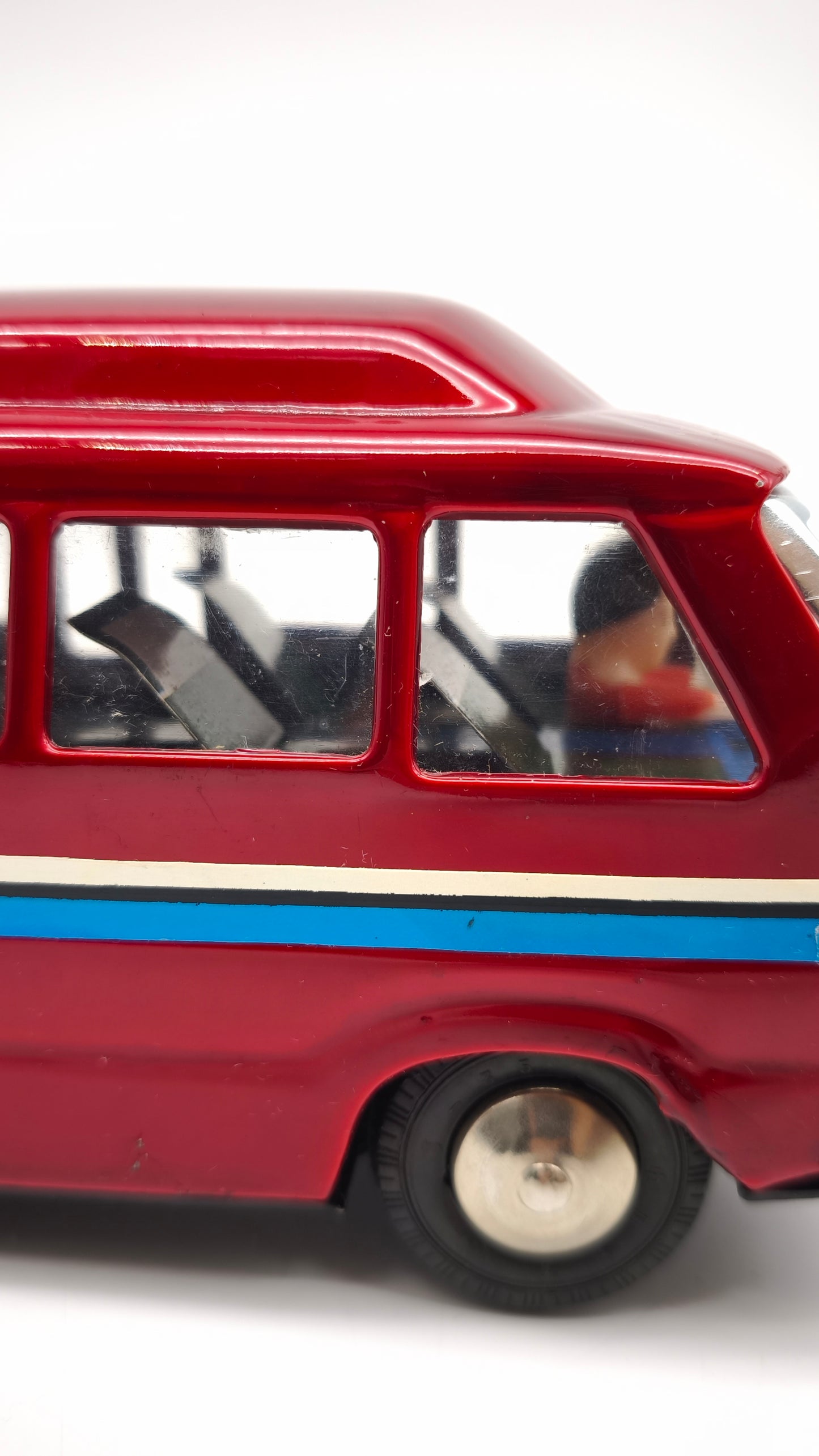 82987 Pulmino vintage in latta New Style Traveling Car MF 298